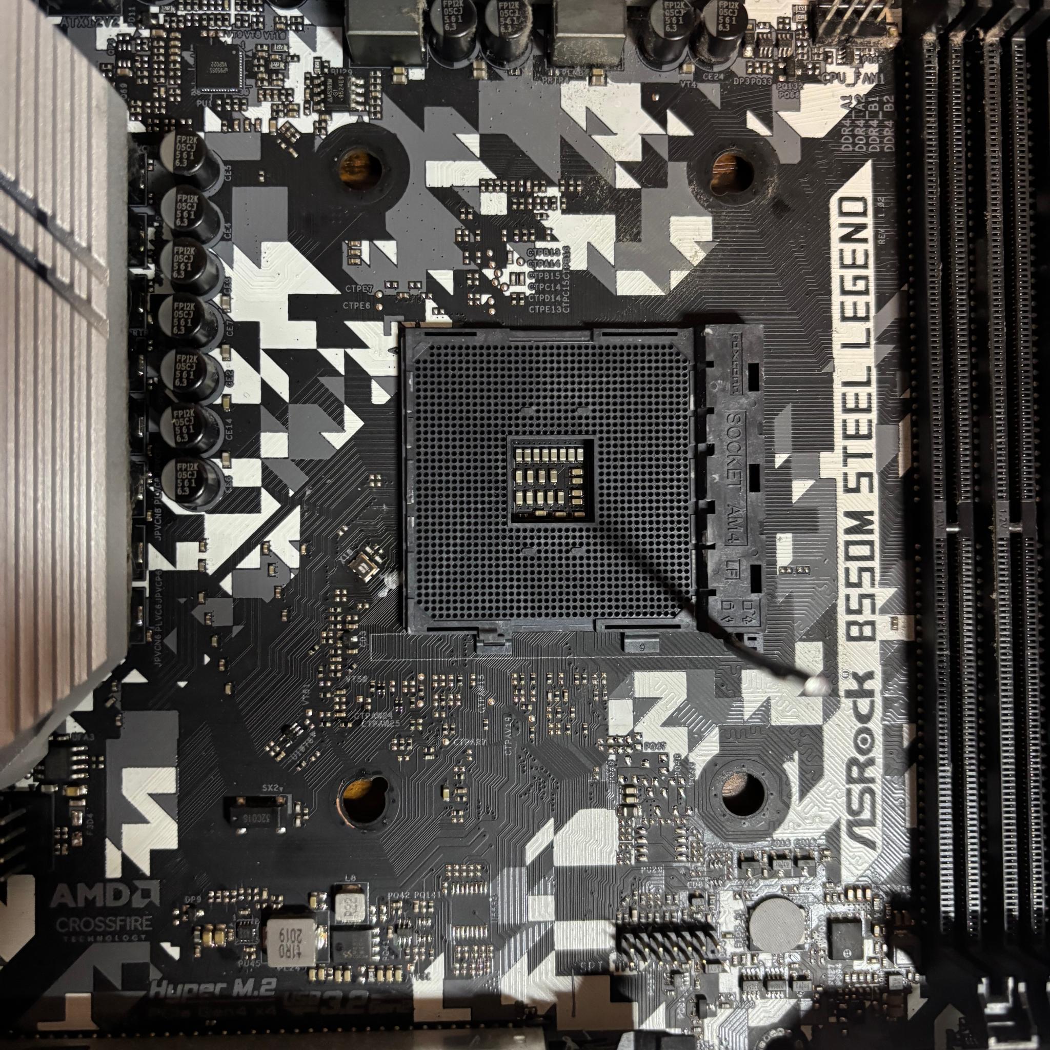 Asrock Steel Legend B550 Motherboard