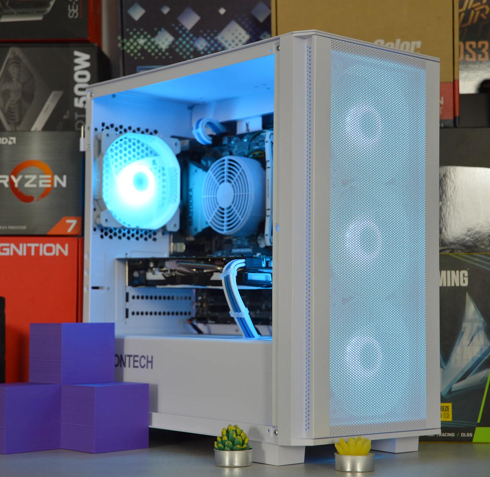 🔮❄️| RX 580 | INTEL i5-8400 | 16GB DDR4 RAM | 512GB NVME SSD | Crystal Snow |