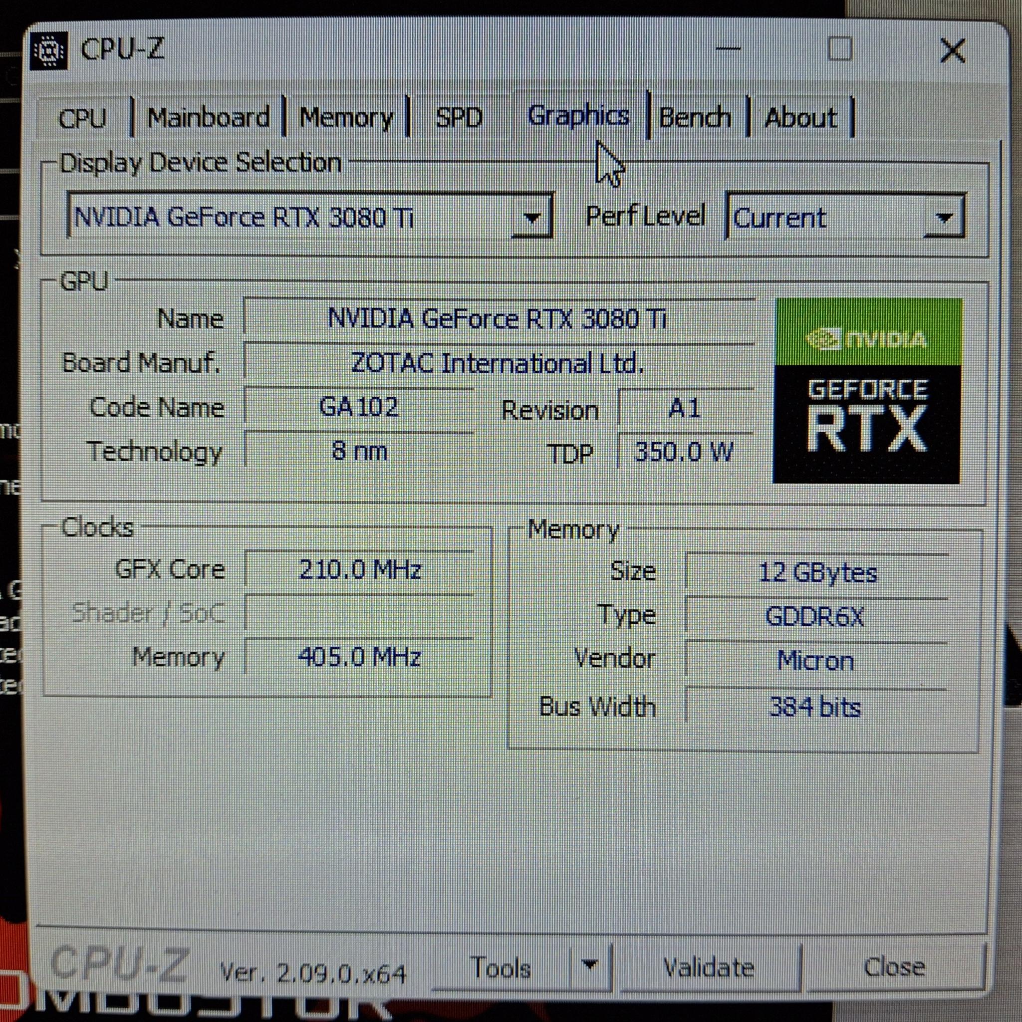ZOTAC GAMING GeForce RTX 3080 Ti 12GB AMP Extreme Holo
