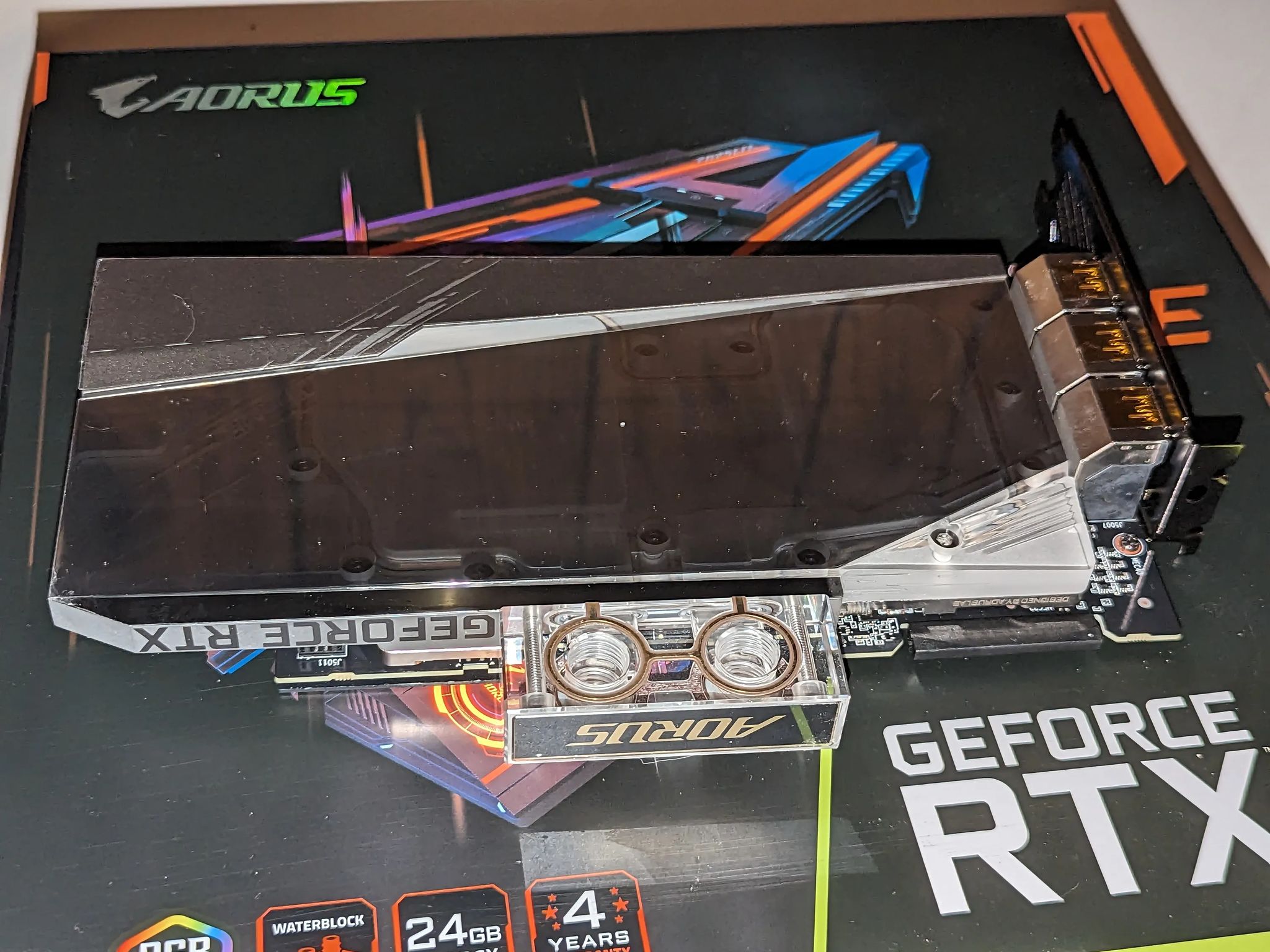 Gigabyte Aorus GeForce RTX 3090 Xtreme Waterforce WB 24GB GDDR6X Graphics Card