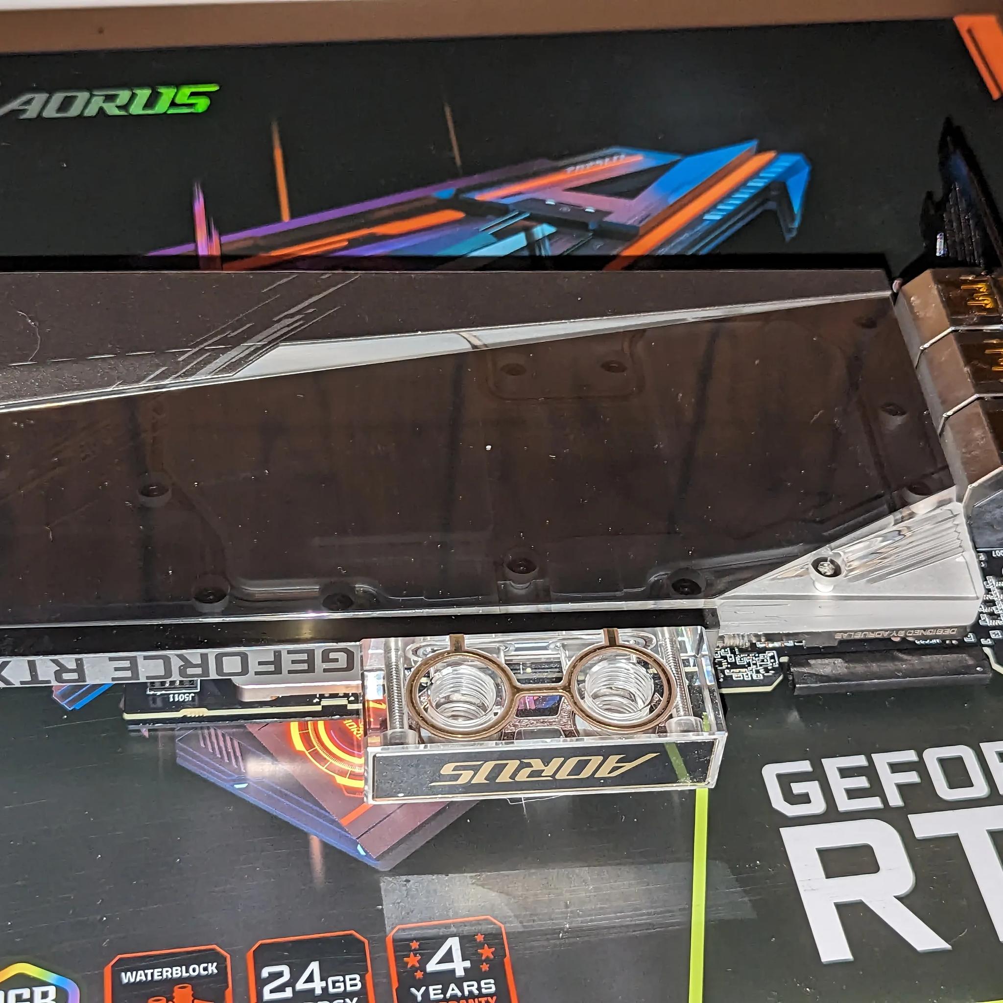 Gigabyte Aorus GeForce RTX 3090 Xtreme Waterforce WB 24GB GDDR6X Graphics Card