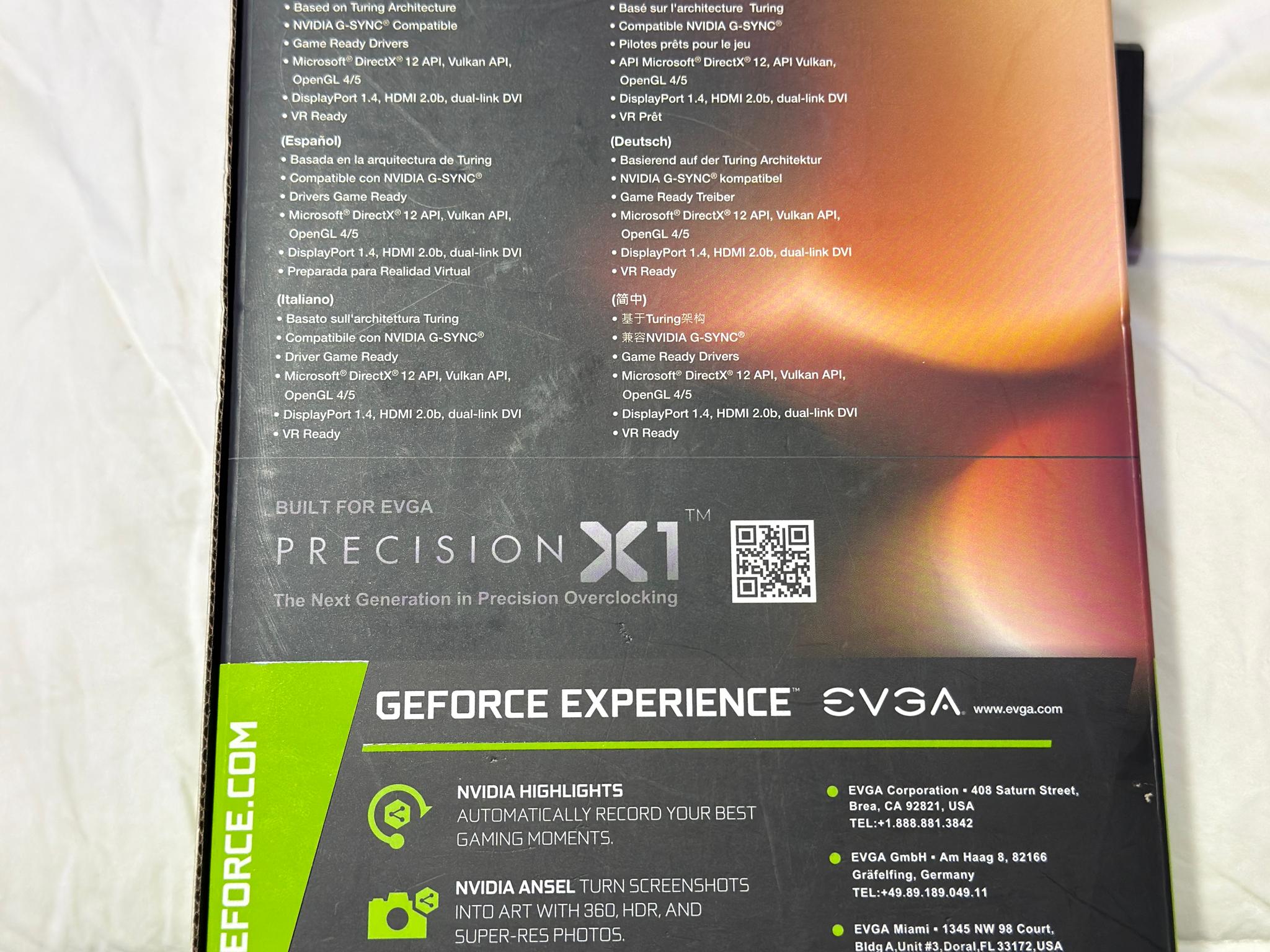 EVGA GeForce GTX 1660 Ti SC ULTRA GAMING (6GB) GDDR6