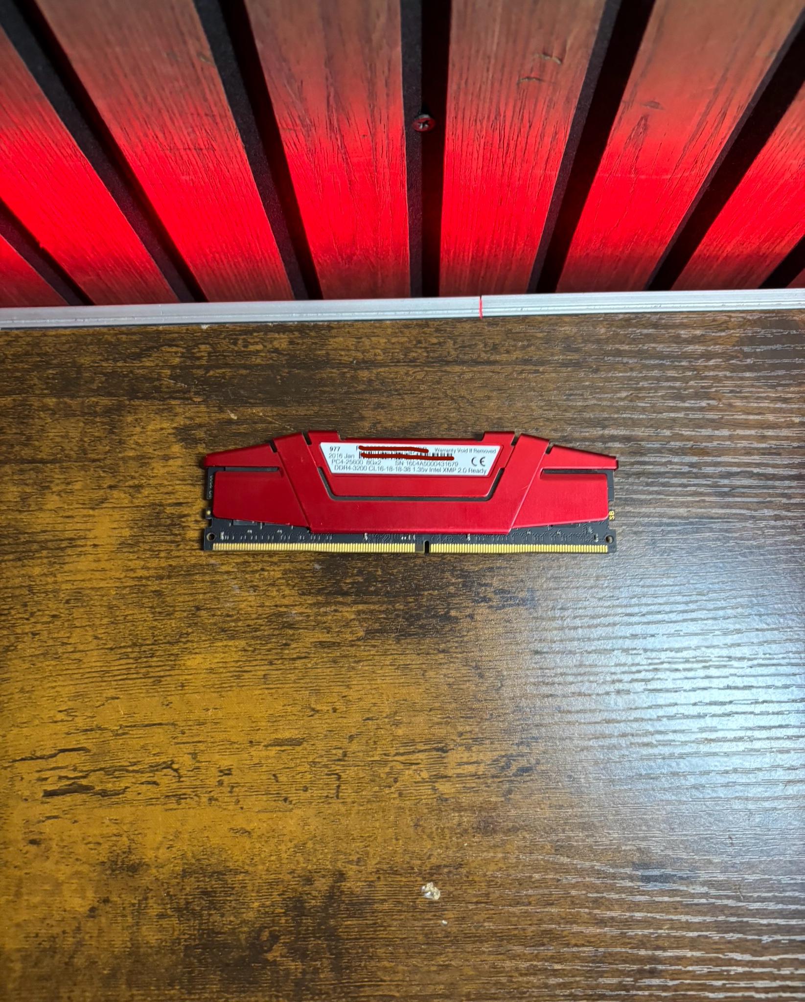 GSKILL RIPJAWS V 8GB DDR4 3200MHZ RAM