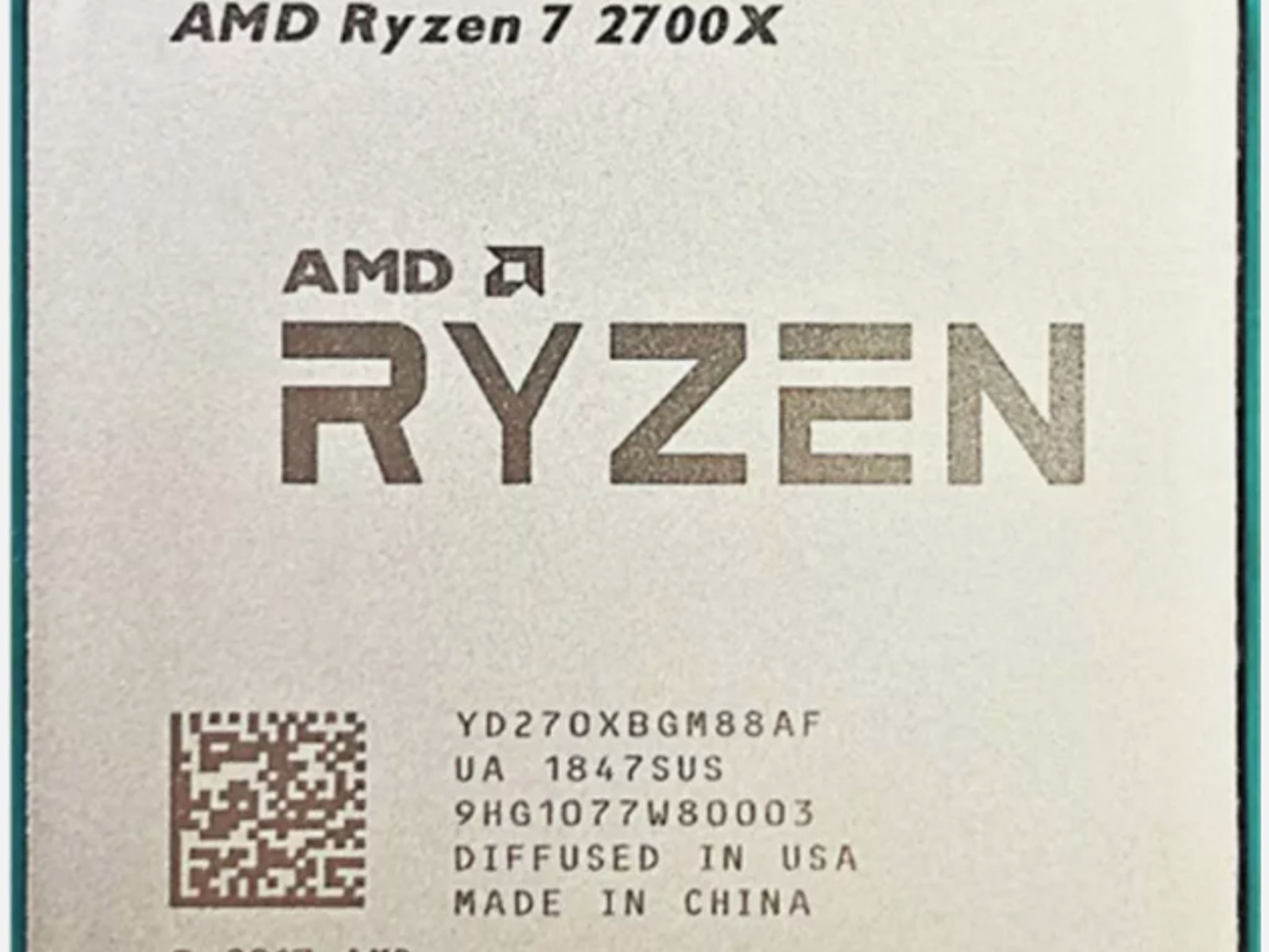 🔧 AMD Ryzen 7 2700X | 8-Core 16-Thread | 3.7GHz Base / 4.3GHz Boost | Socket AM4