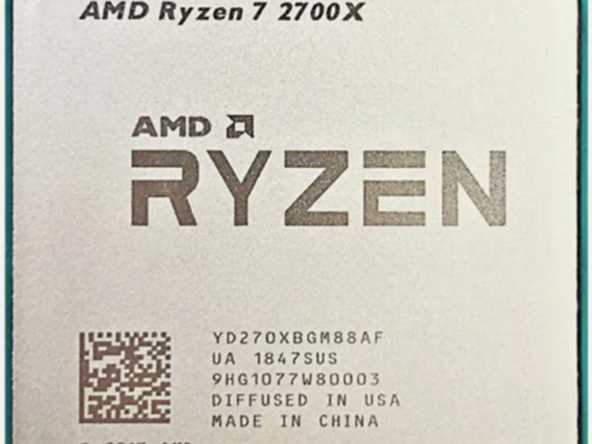 🔧 AMD Ryzen 7 2700X | 8-Core 16-Thread | 3.7GHz Base / 4.3GHz Boost | Socket AM4