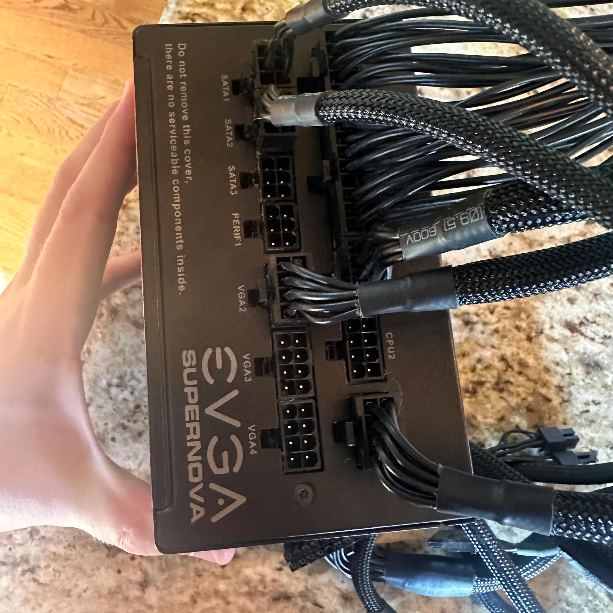 EVGA 750 G3 SuperNova, 80+ Gold Full Modular Power Supply