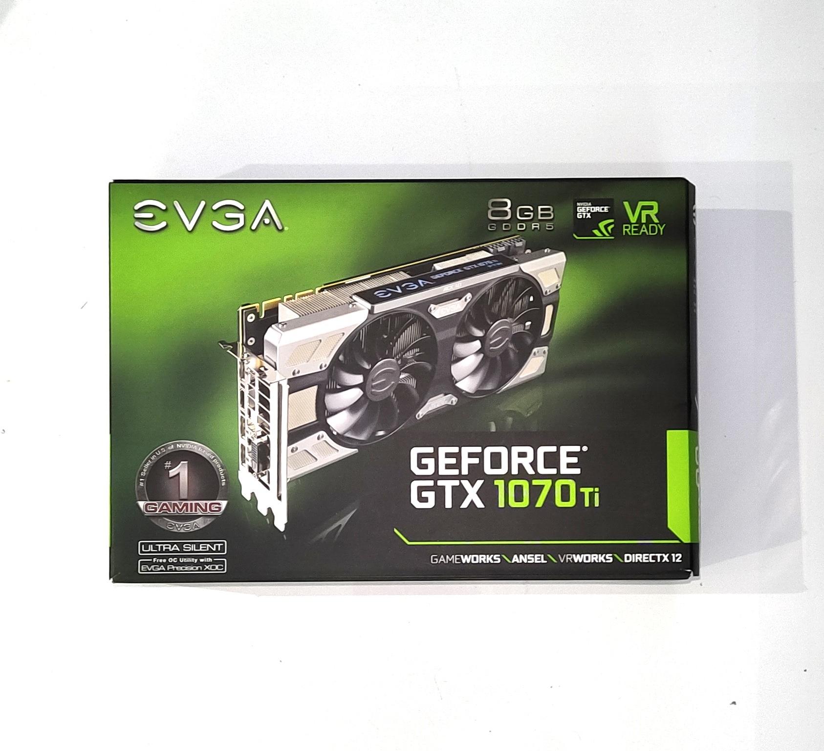 EVGA Grforce GTX 1070Ti Ultra Silent
