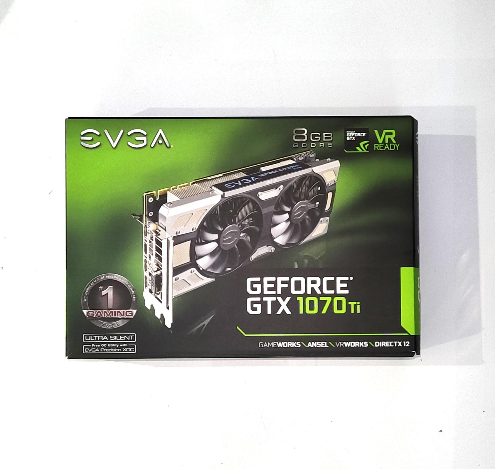 EVGA Grforce GTX 1070Ti Ultra Silent