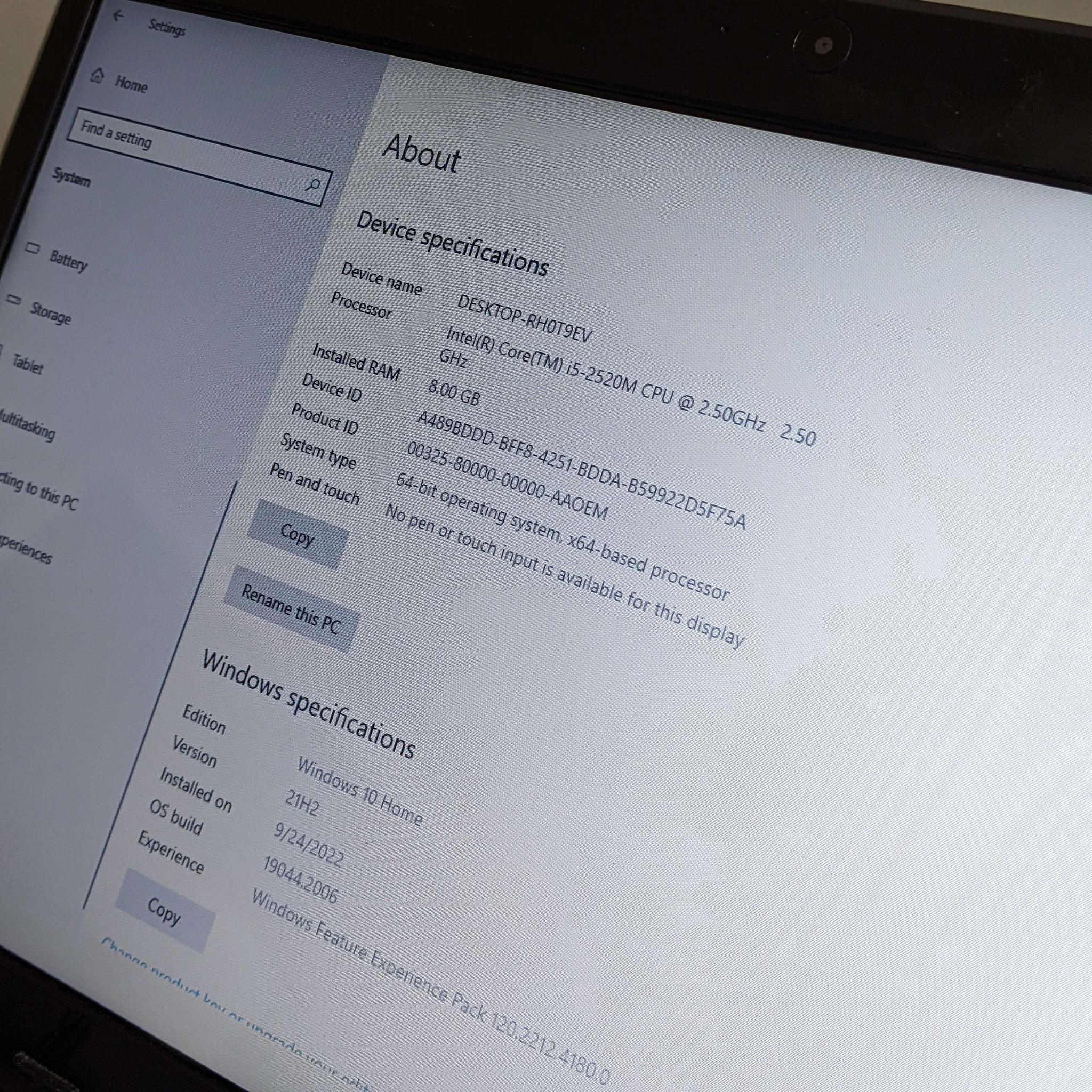 Laptop | Fujitsu Lifebook LH531 14 Inch