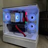 ❄️RED SNOW❄️ R5-5600X|RX 6600|16GB RAM|1TB M.2|WIFI|ARGB Fans|