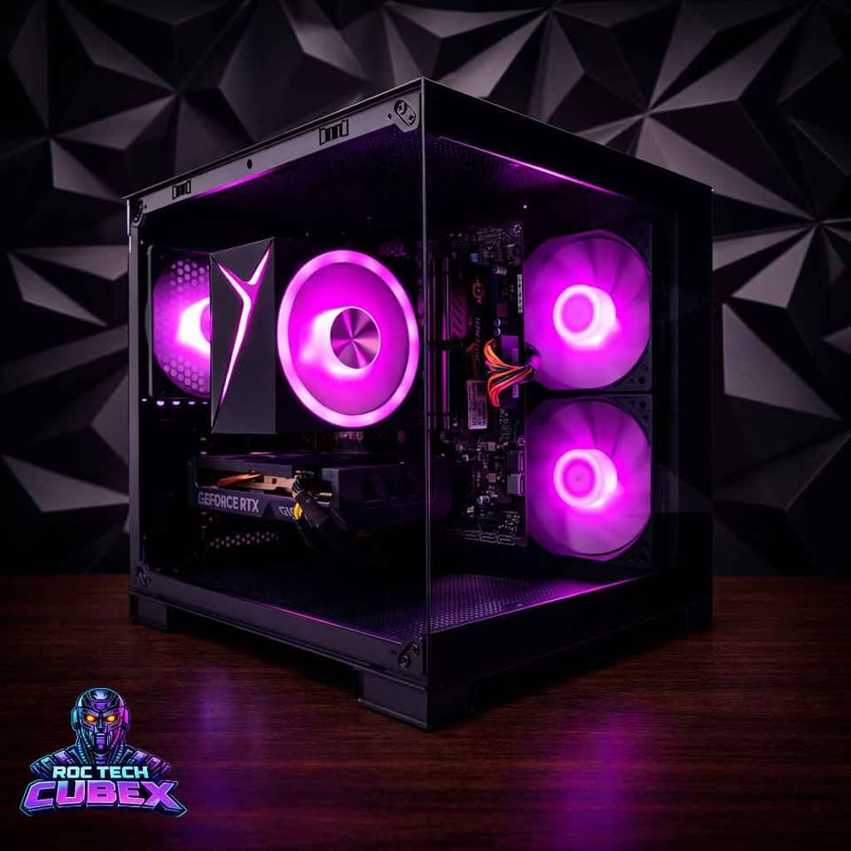 CUBEX MATX Gaming PC | Ryzen 5 3500 | RTX 4060 | 16GB RAM | RGB