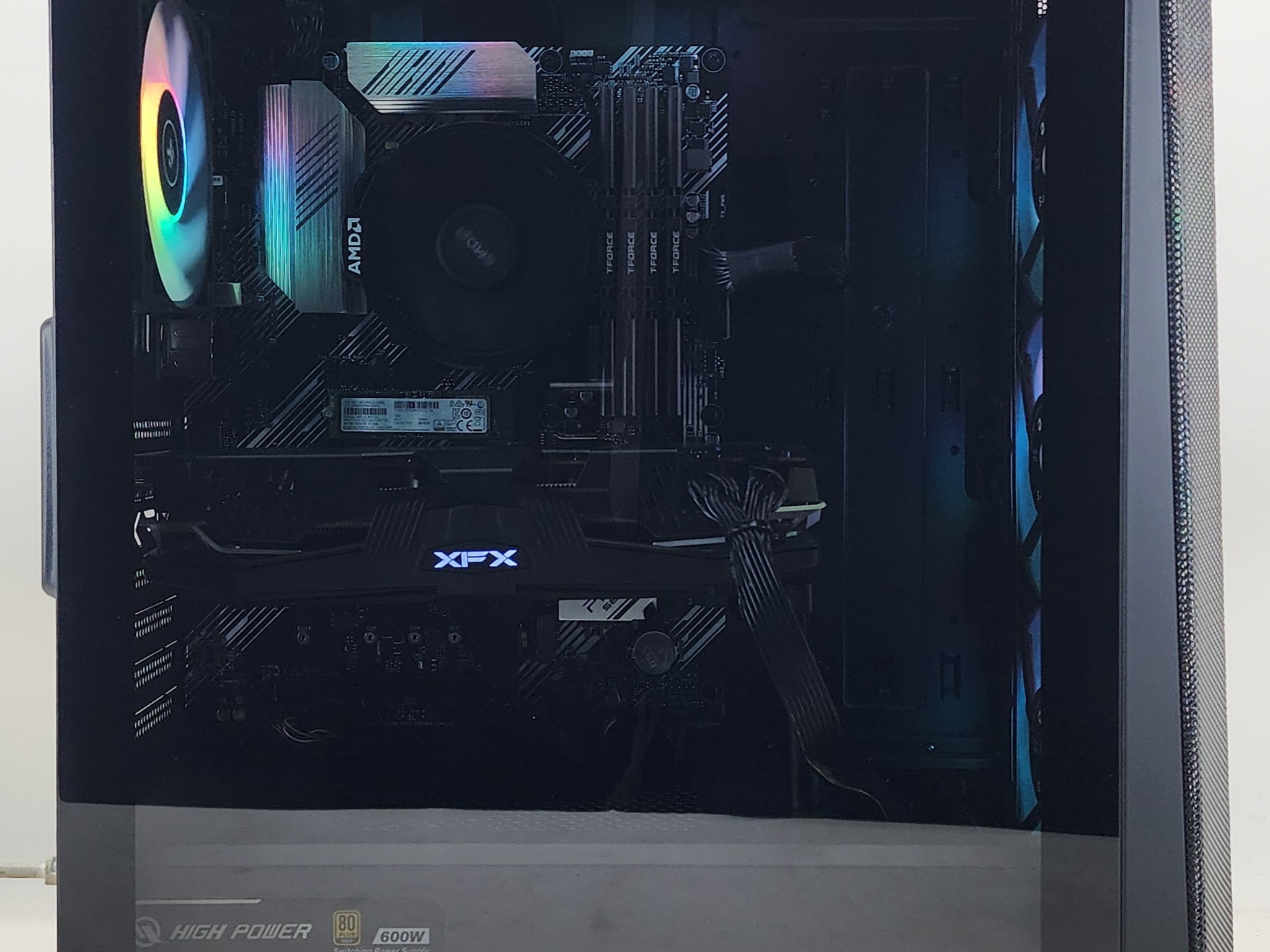 Gaming PC Ryzen 5 3600 32GB RAM 512GB SSD RX 5700 XT 8GB Windows 11 Computer