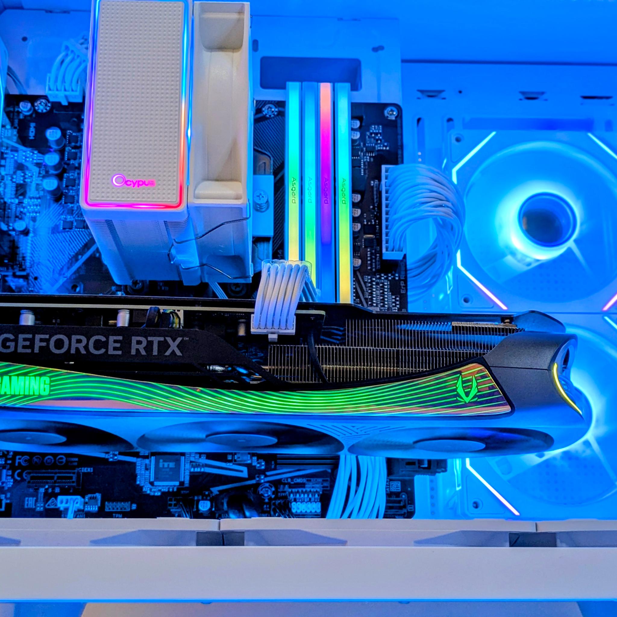 1440P/4K Gaming Beast🔥⚪|RTX 4070TI|32GB RAM|Ryzen 9|2TB Storage|Wi-Fi+ BT| Windows 11