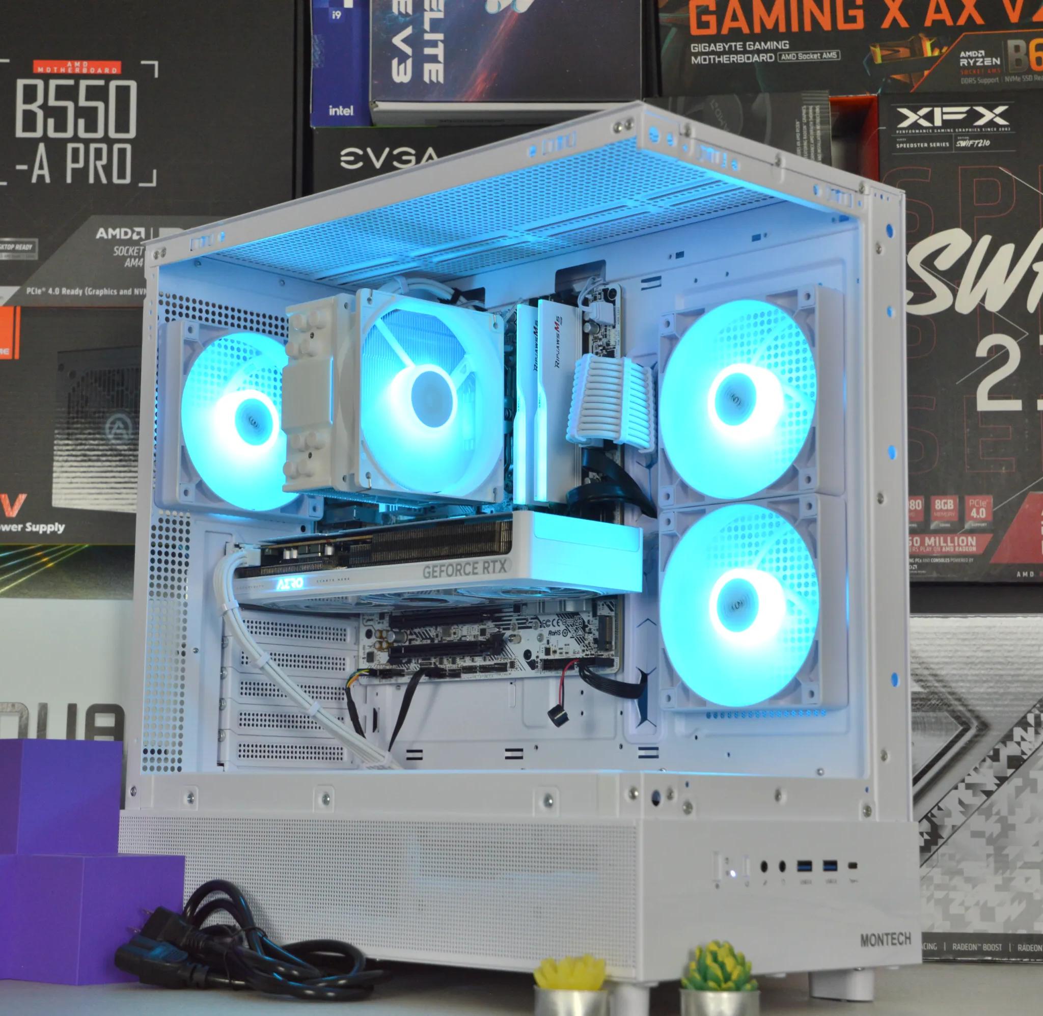 |🌨️White Ocean🌨️| RTX 5060 8GB| Ryzen 5 8400F | 32 GB DDR5 RAM | 1TB NVME SSD |