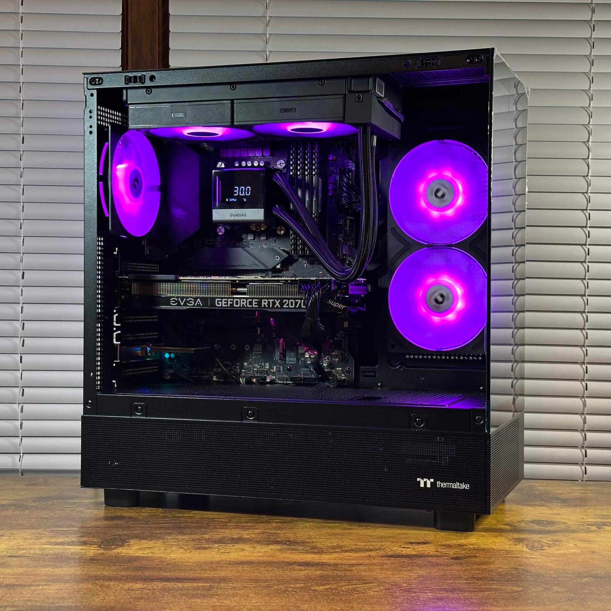 RTX 2070S 8GB | Intel i5-11400 | 16GB DDR4 | 1.5TB Storage | Win11 | WIFI | 1080P/1440P Gaming PC