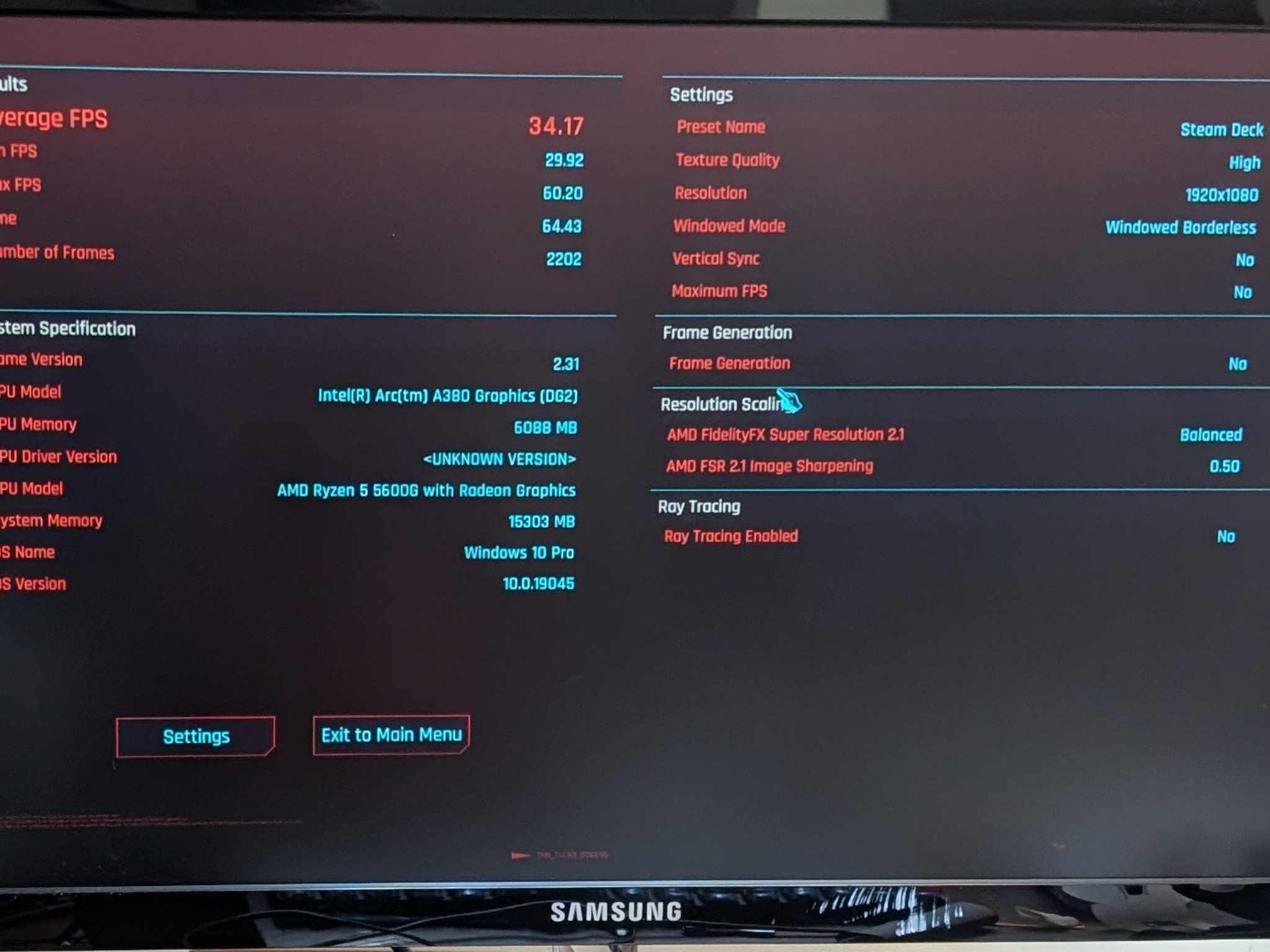 Steam OS console conversion of used HP Workstation, Intel Arc GPU added on
