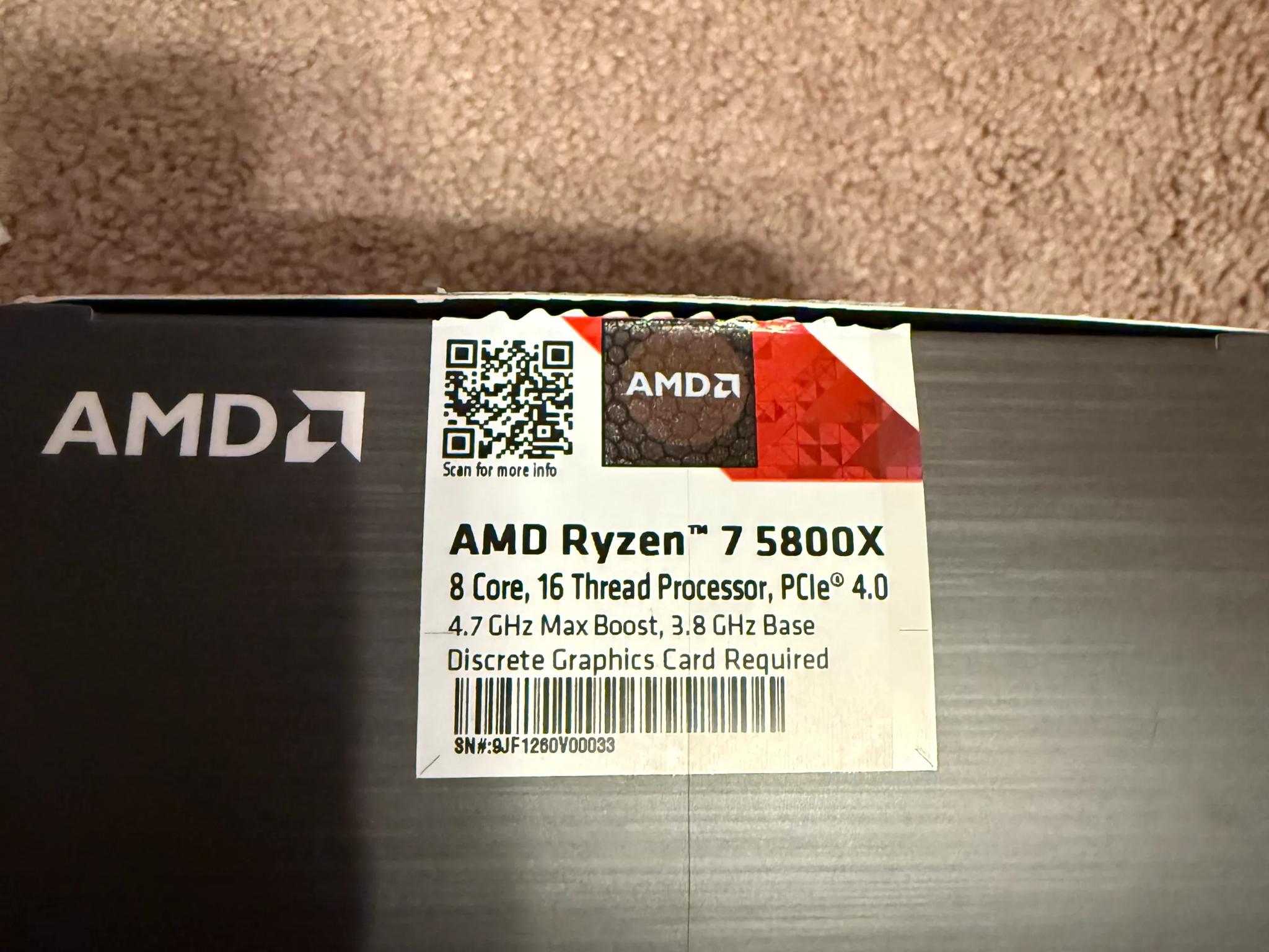 AMD Ryzen 7 5800X