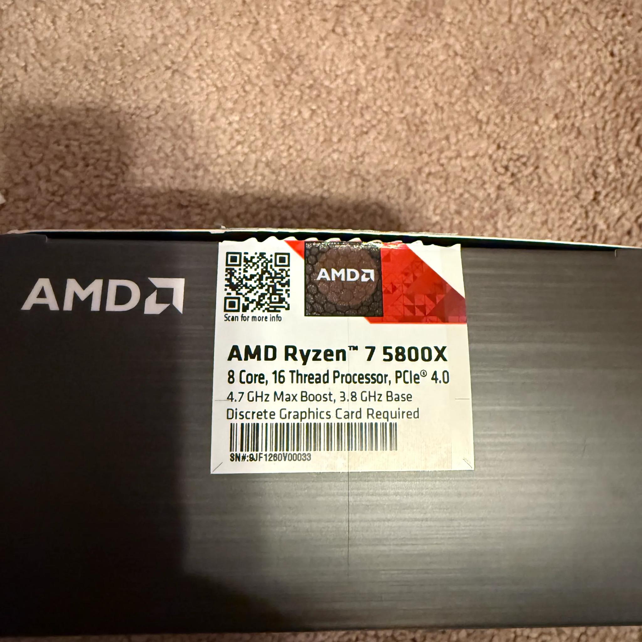 AMD Ryzen 7 5800X