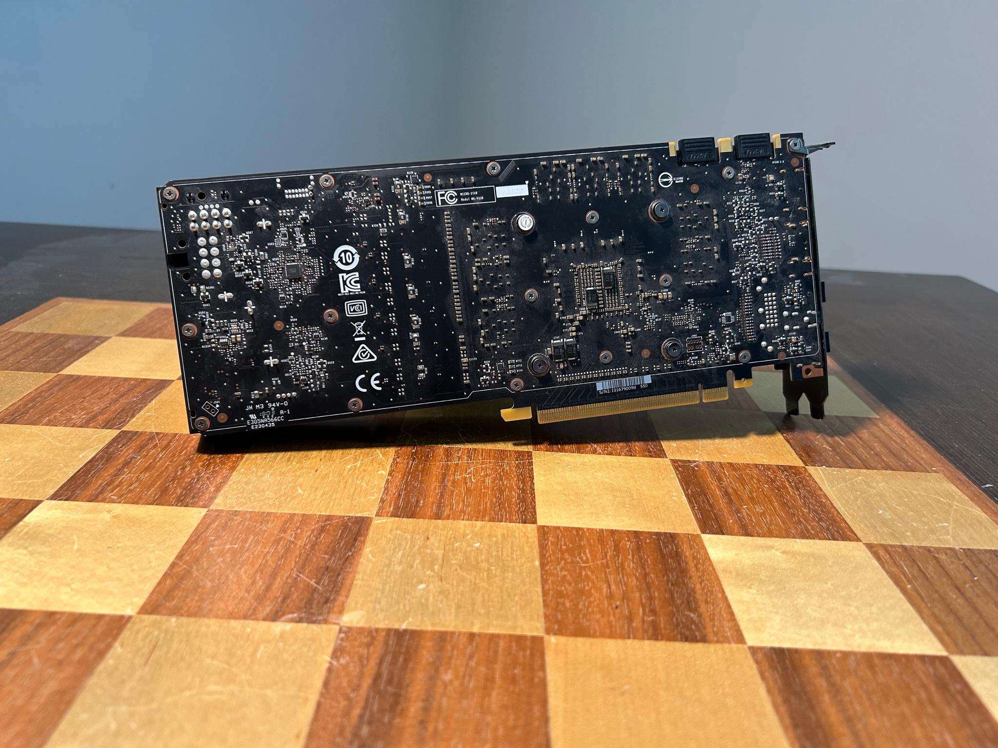 MSI GTX 1070Ti Blower Card