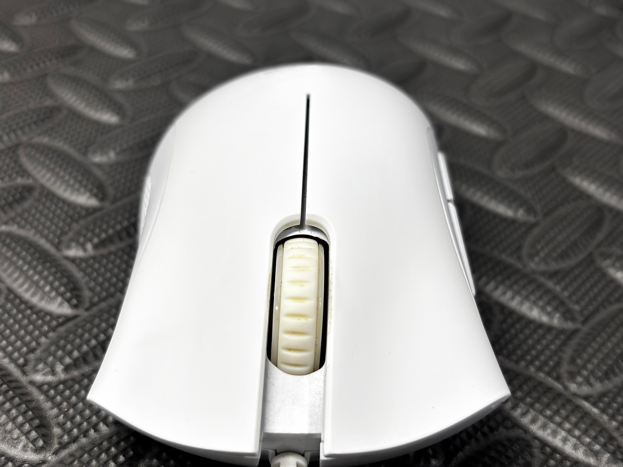 White Razer DeathAdder Essential Gaming Mouse | Wired | Tested Working