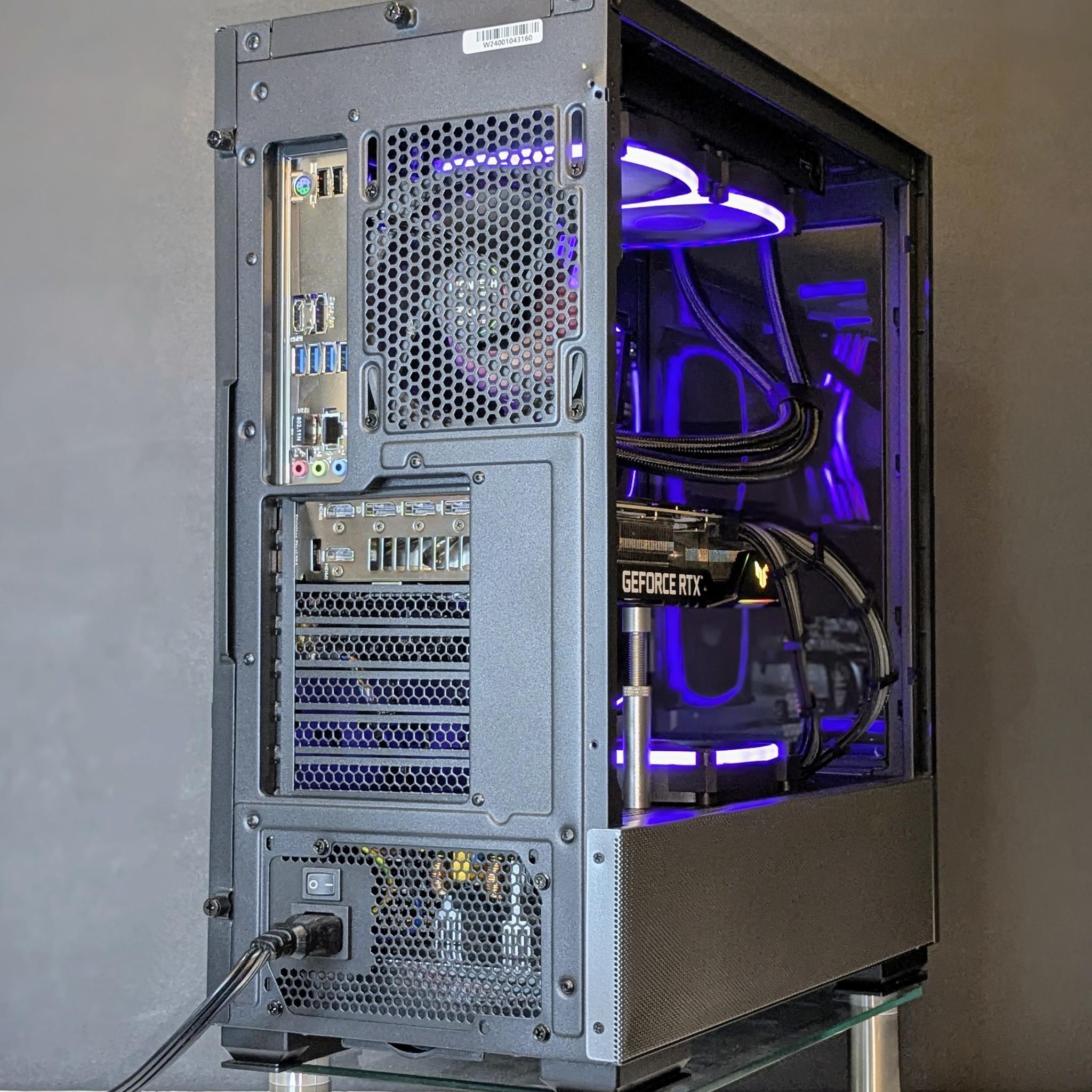⚫️Goku Black⚫️1440P Beast⚫️RTX 3070TI⚫️Ryzen 7 5800X⚫️32GB Warhawk RAM⚫️1TB NVMe M.2 SSD⚫️Windows 11