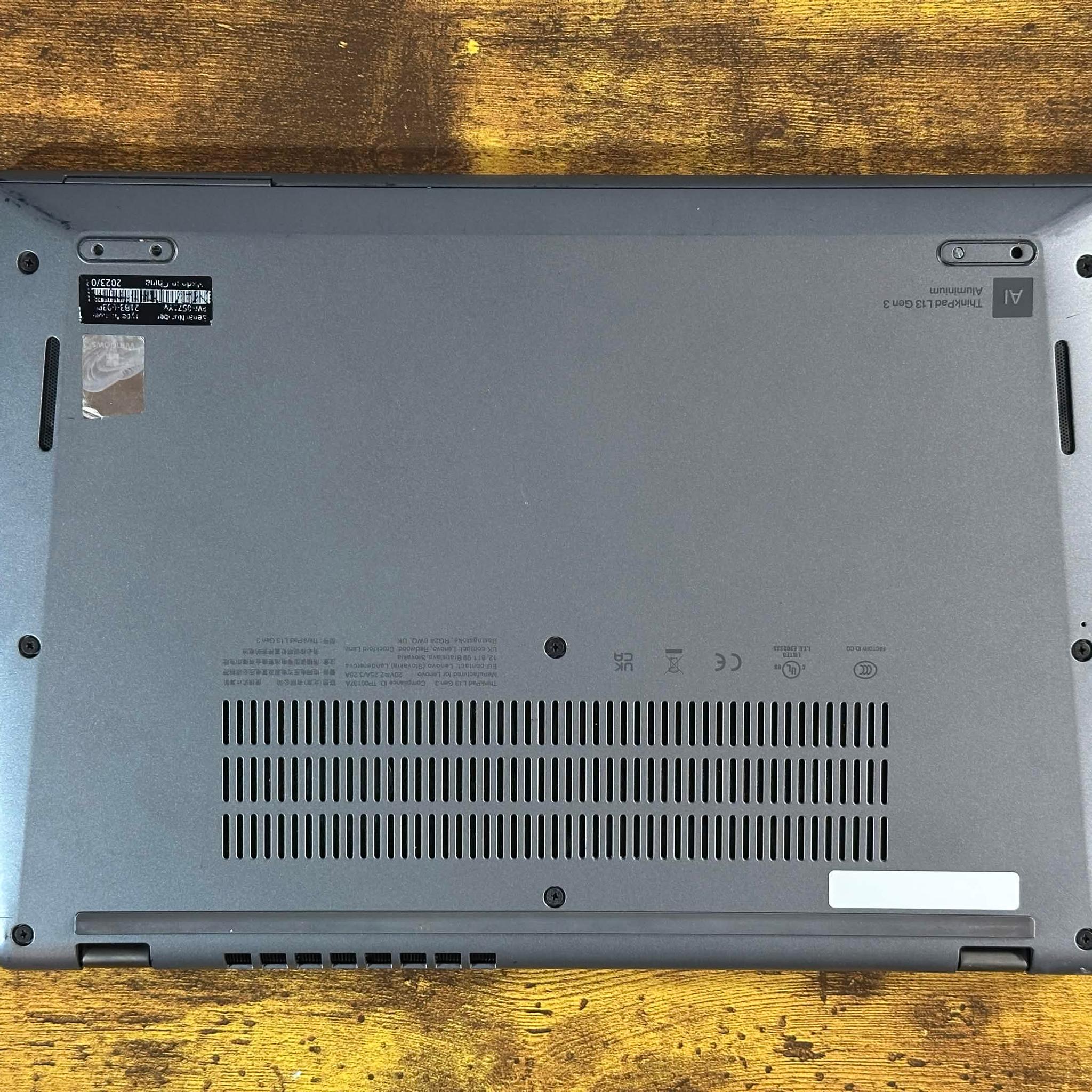 Lenovo ThinkPad L13 | Intel i5-1245U | 16GB DDR4 | 256GB NVME | Intel Iris XE | Win11 | 13" Laptop