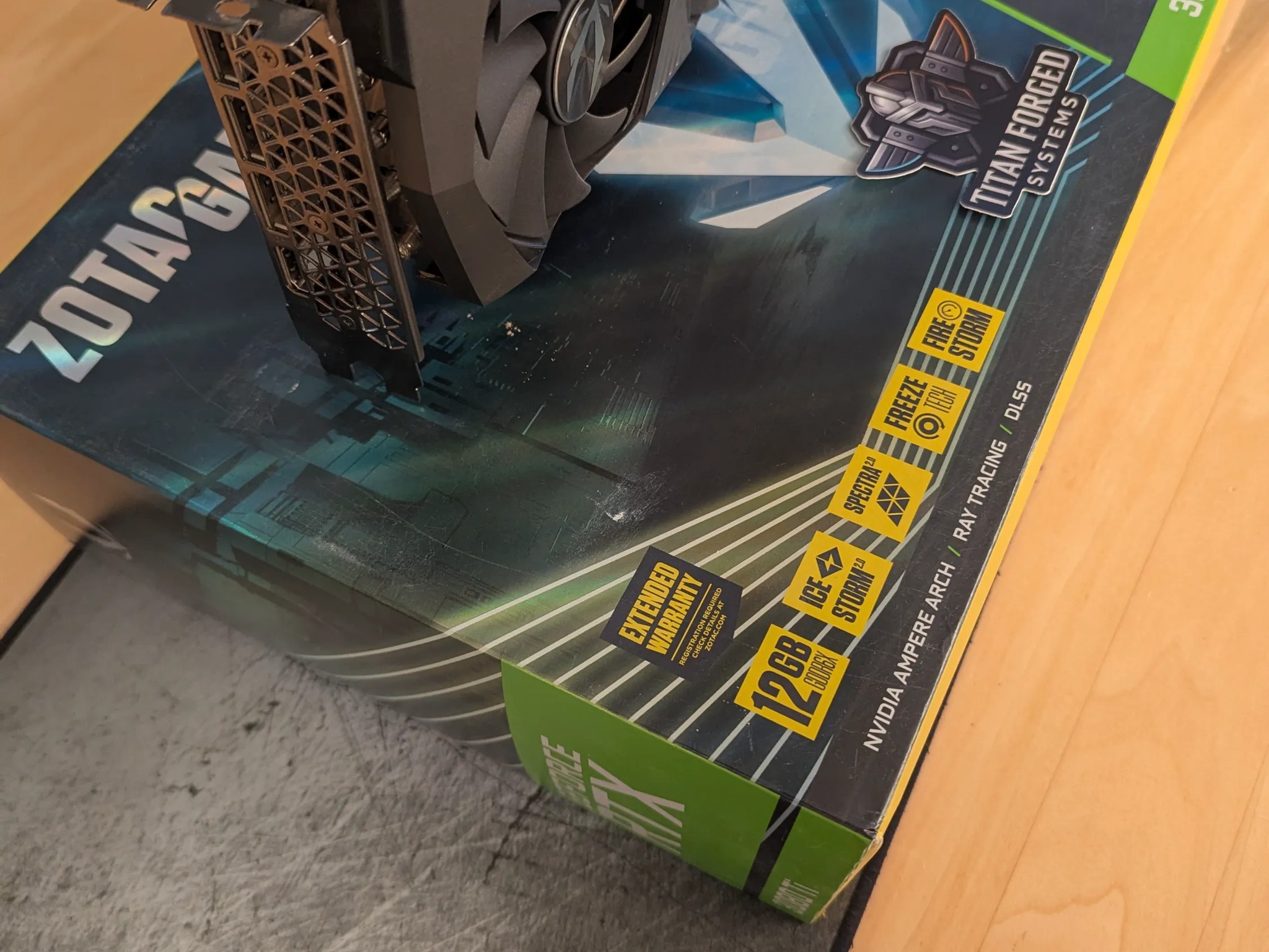 🌌 ZOTAC 3080 Ti AMP HoloBlack – RGB Beast | 12GB GDDR6X | 4K Ultra Gaming