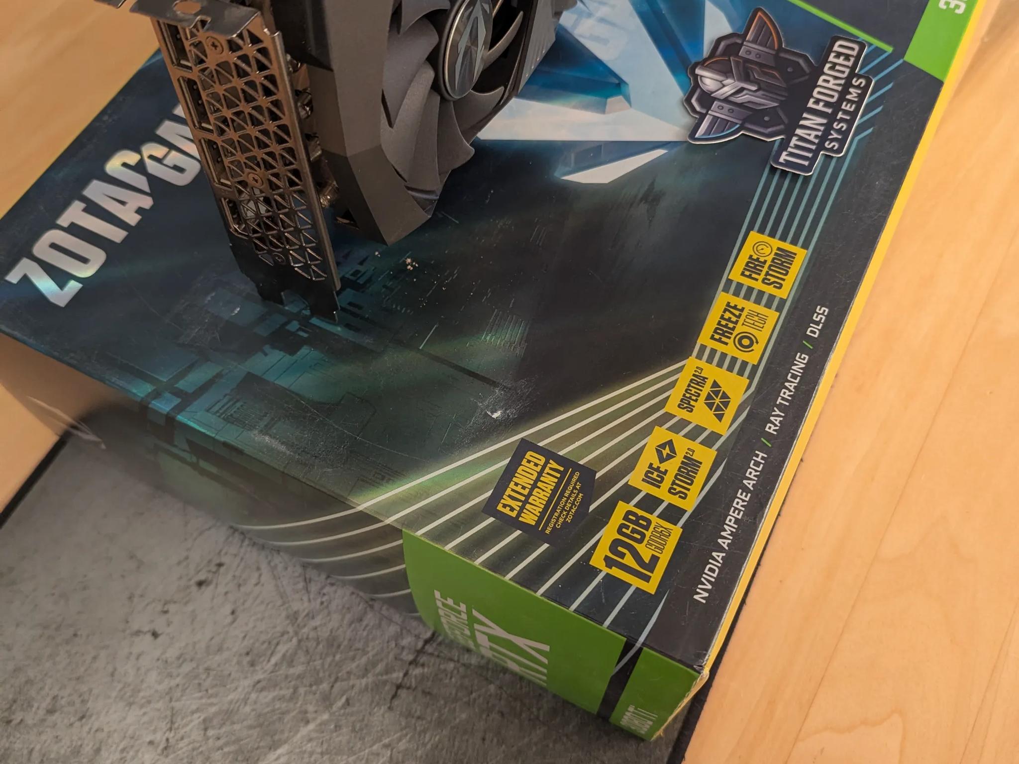 🌌 ZOTAC 3080 Ti AMP HoloBlack – RGB Beast | 12GB GDDR6X | 4K Ultra Gaming
