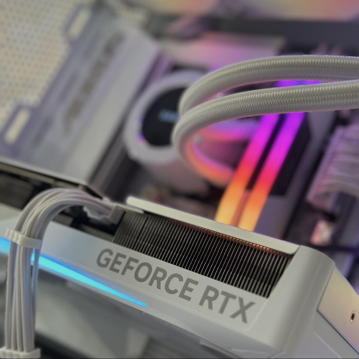 FINAL PRICE DROP CUSTOM ALL WHITE TOP END CUSTOM GAMING PC | RTX 5070TI | RYZEN 9800X3D