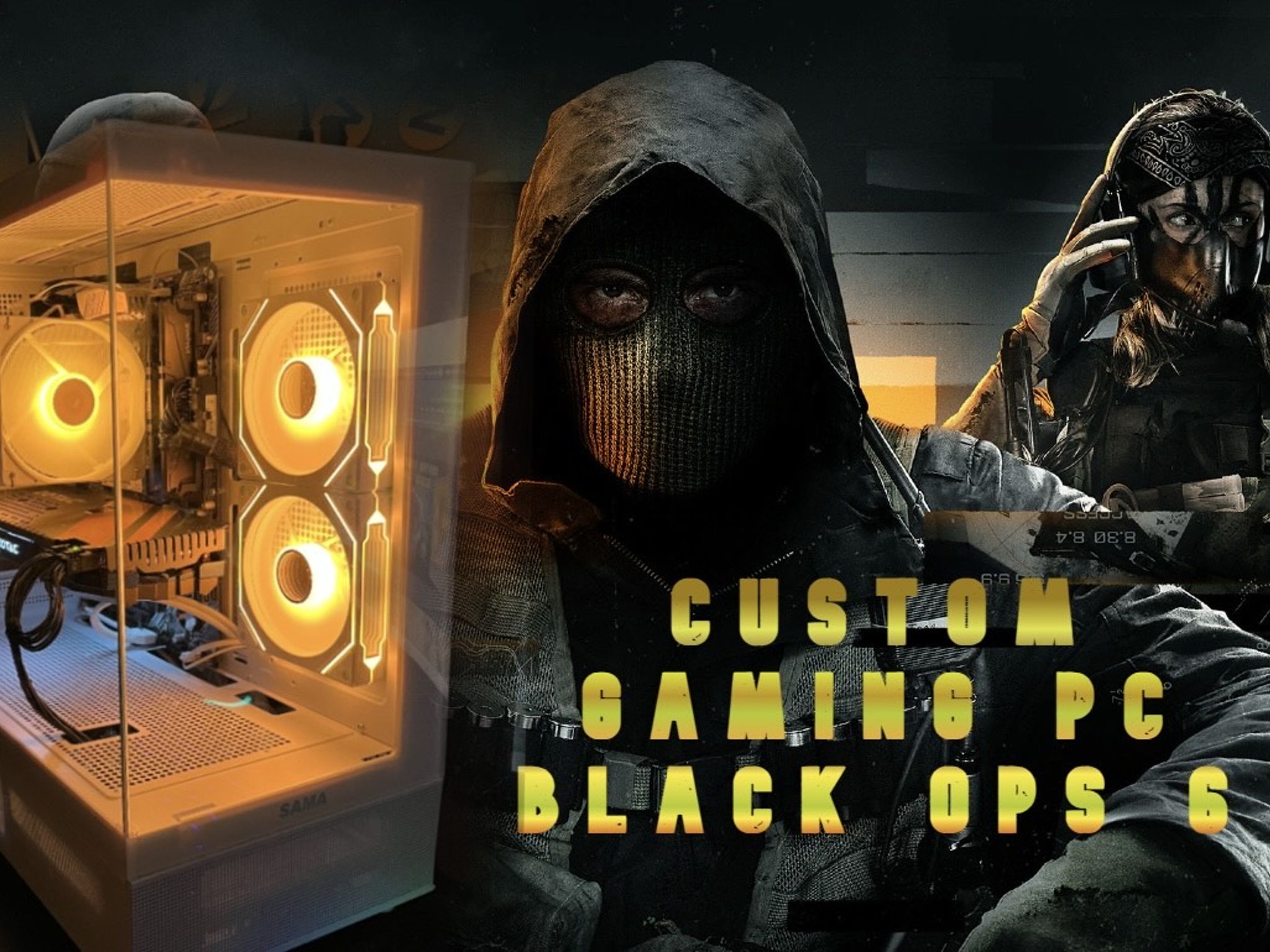 CUSTOM WHITE GAMING PC! (RYZEN 5 5500+NVIDIA GTX 1070) 100FPS BLACKOPS 6 FORTNITE VALORANT
