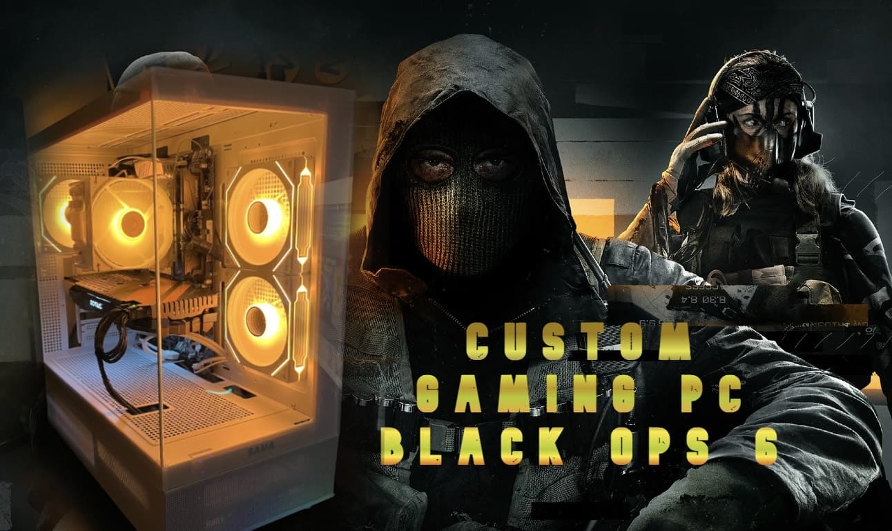 CUSTOM WHITE GAMING PC! (RYZEN 5 5500+NVIDIA GTX 1070) 100FPS BLACKOPS 6 FORTNITE VALORANT