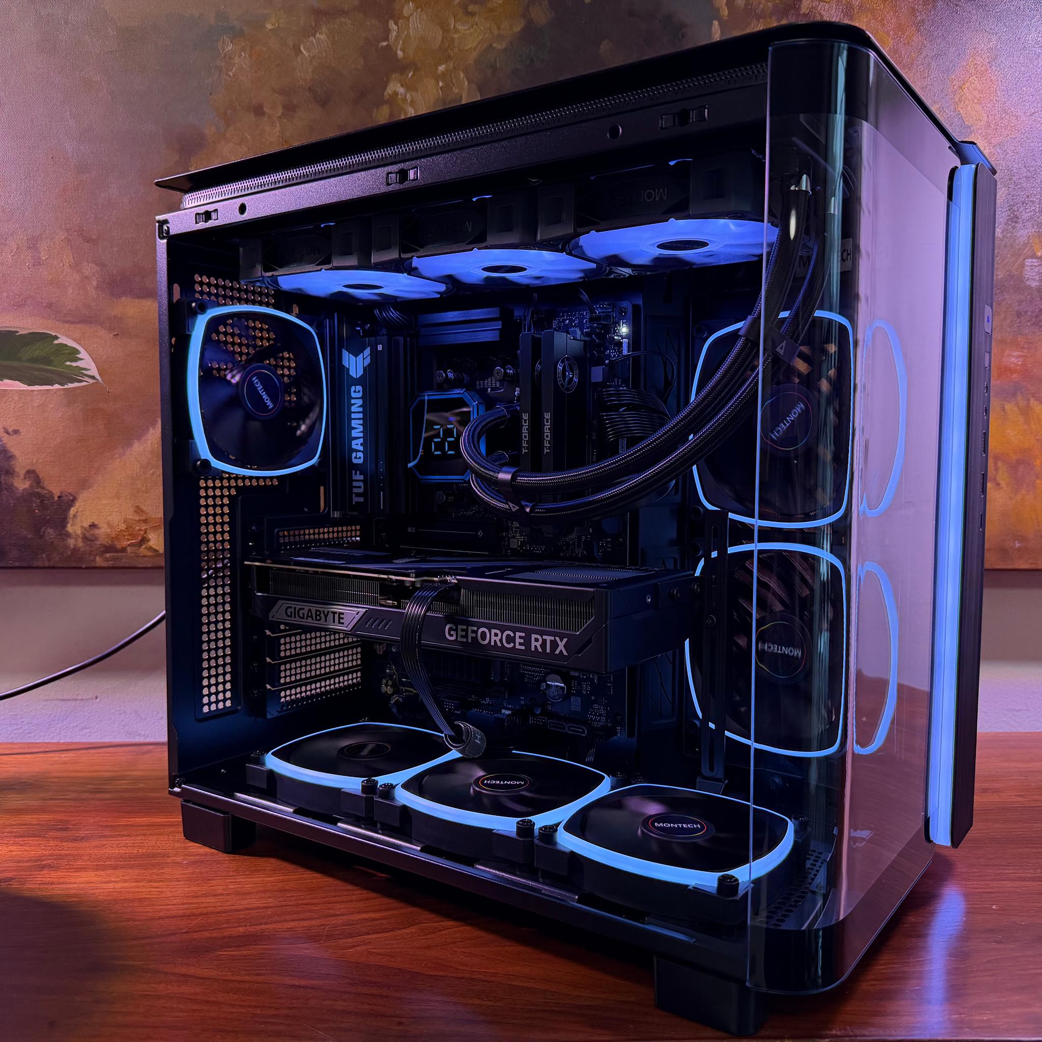 RTX 5080 | 48GB DDR5 | Ryzen 7 9800X3D | 2TB NVMe | 360mm AIO | 1050W Gold