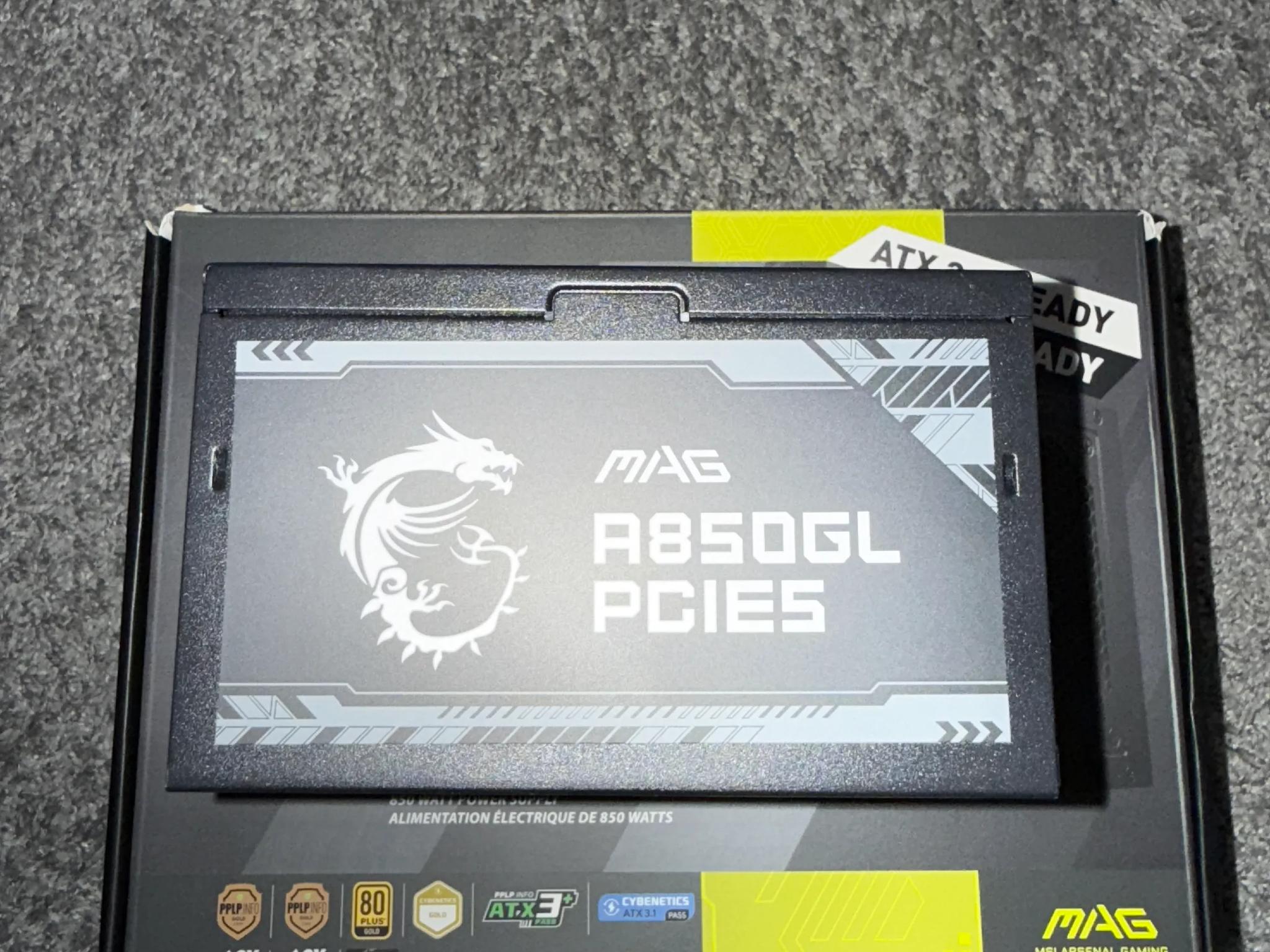MSI MAG A850GL PSU