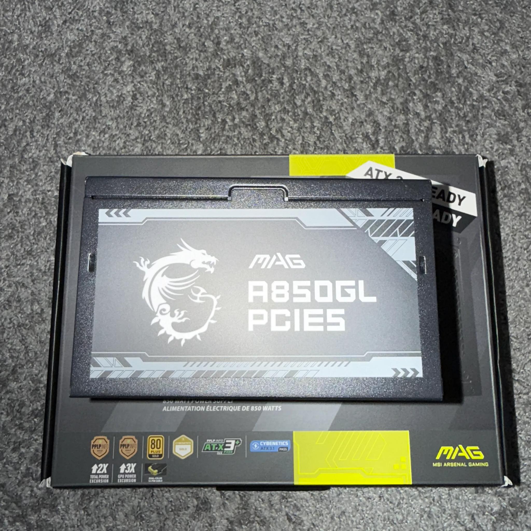 MSI MAG A850GL PSU