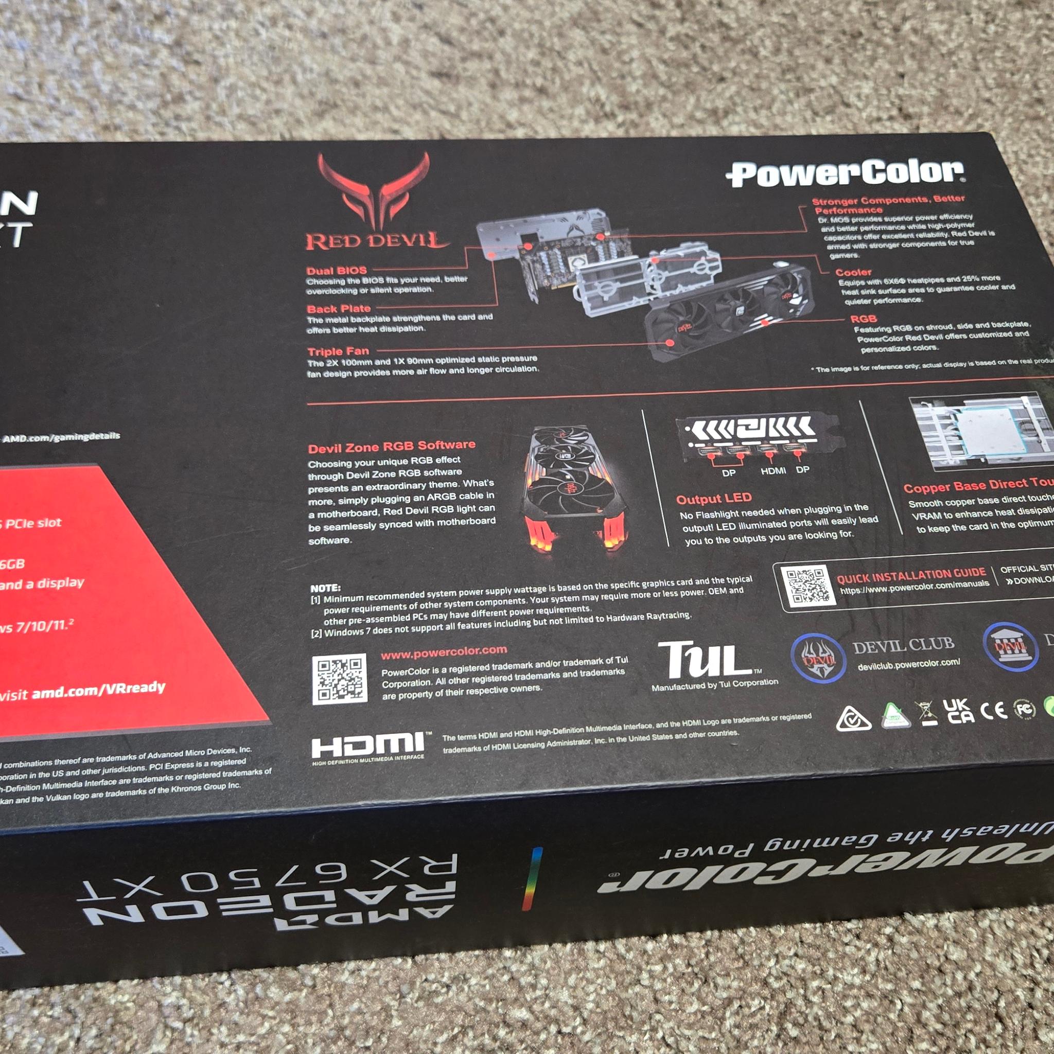 PowerColor Red Devil Radeon RX 6750 XT