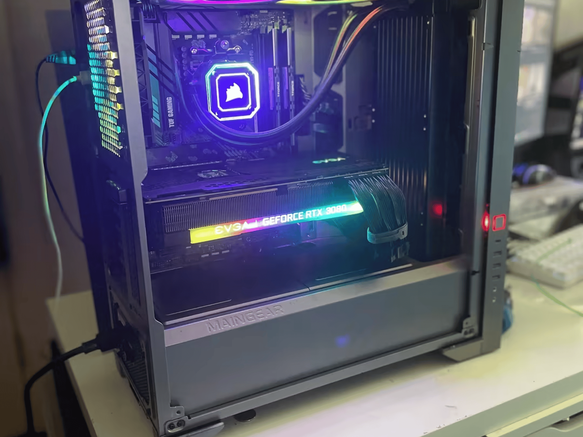 High End Gaming Computer RTX 3080 10Gb + Ryzen 7 5800X