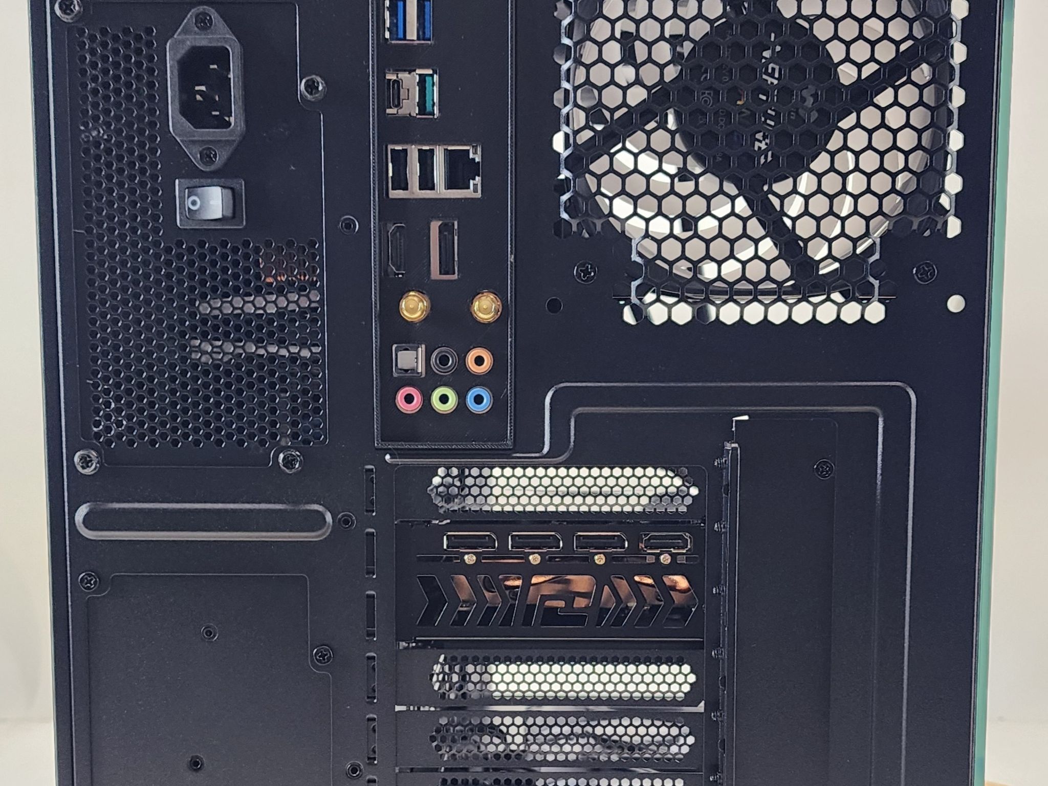 Gaming PC Ryzen 9 5900XT 32GB RAM 2TB SSD RX 7800 XT 16GB Windows 11 Computer