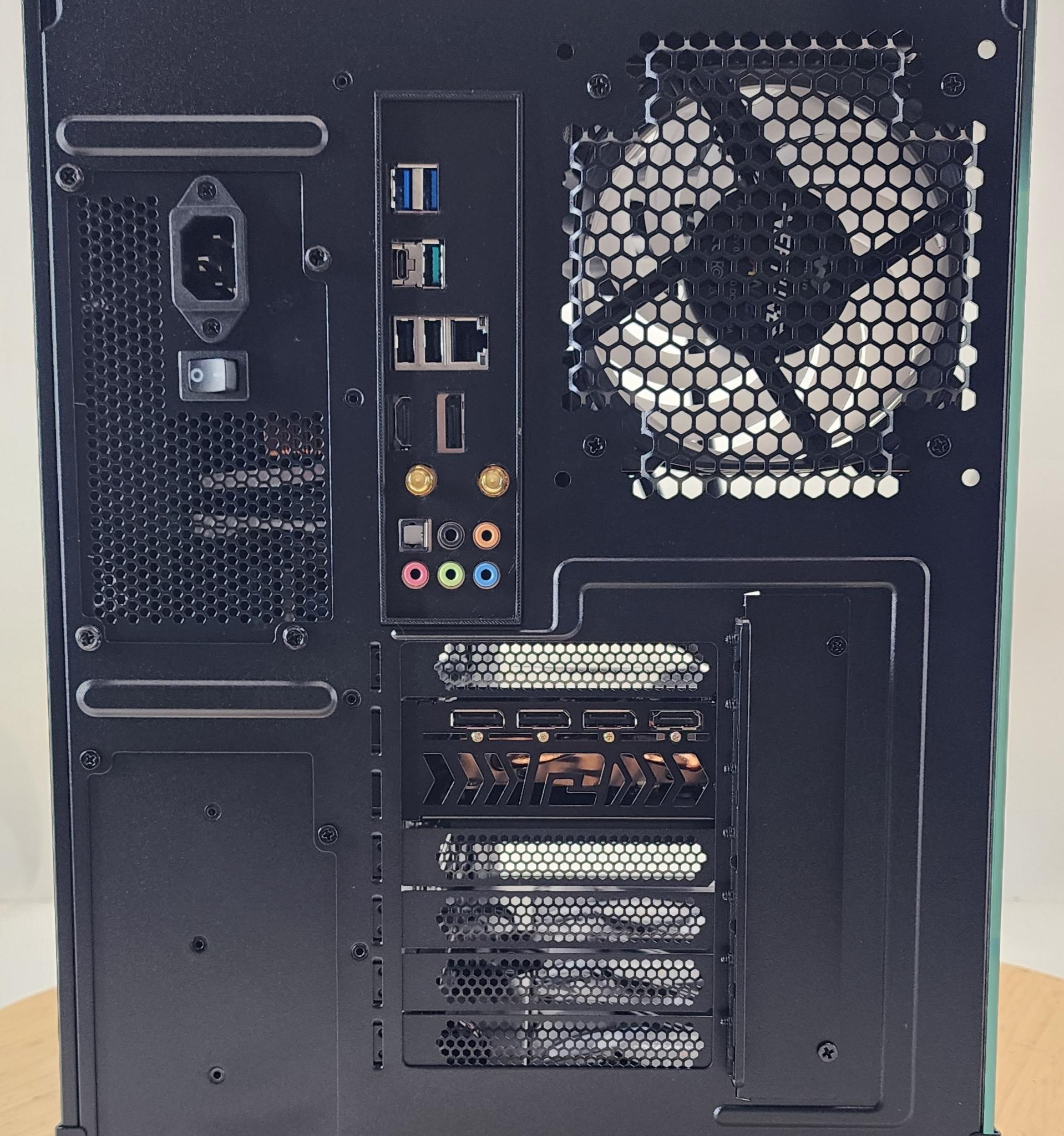 Gaming PC Ryzen 9 5900XT 32GB RAM 2TB SSD RX 7800 XT 16GB Windows 11 Computer