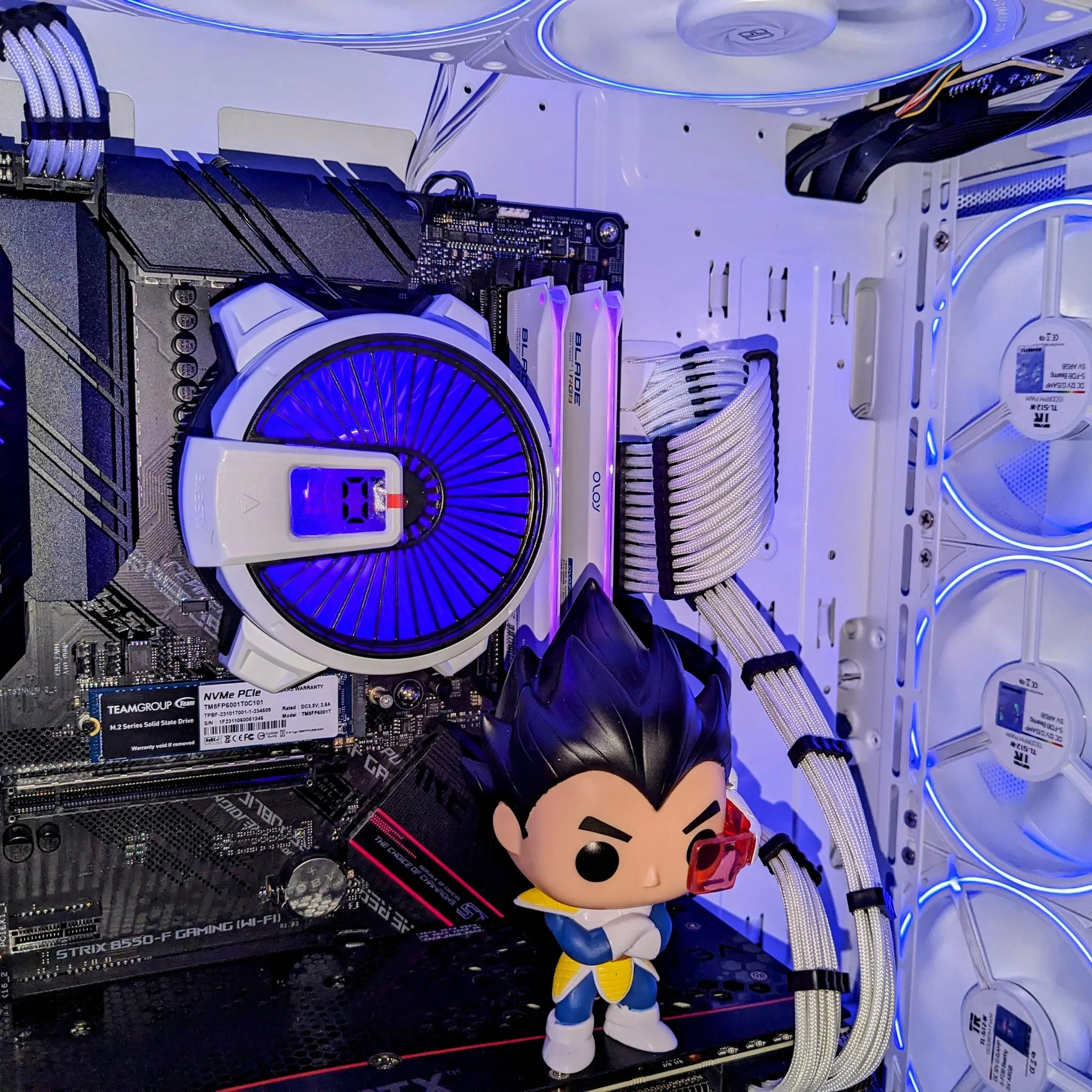 ⚪️1080p-1440p Gaming PC💥|RTX 3070| Ryzen 5| 16GB DDR4 RAM| 1TB NVMe SSD| Windows 11