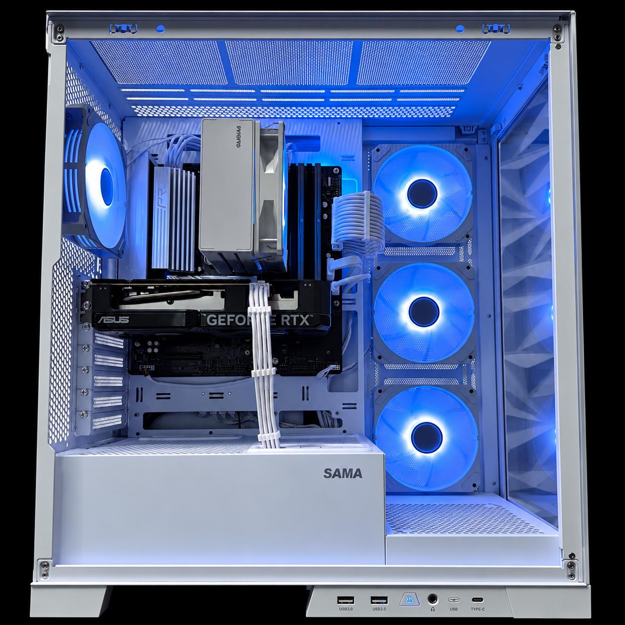 RTX 4060 Ti / Ryzen 5 7600x / 16GB DDR5 Ram / 512GB SSD / B850 Chipset / Future proof / Gaming pc