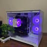 ❄️🎮 White Budget Gaming PC – Perfect for Fortnite & Valorant! 🎮🔥