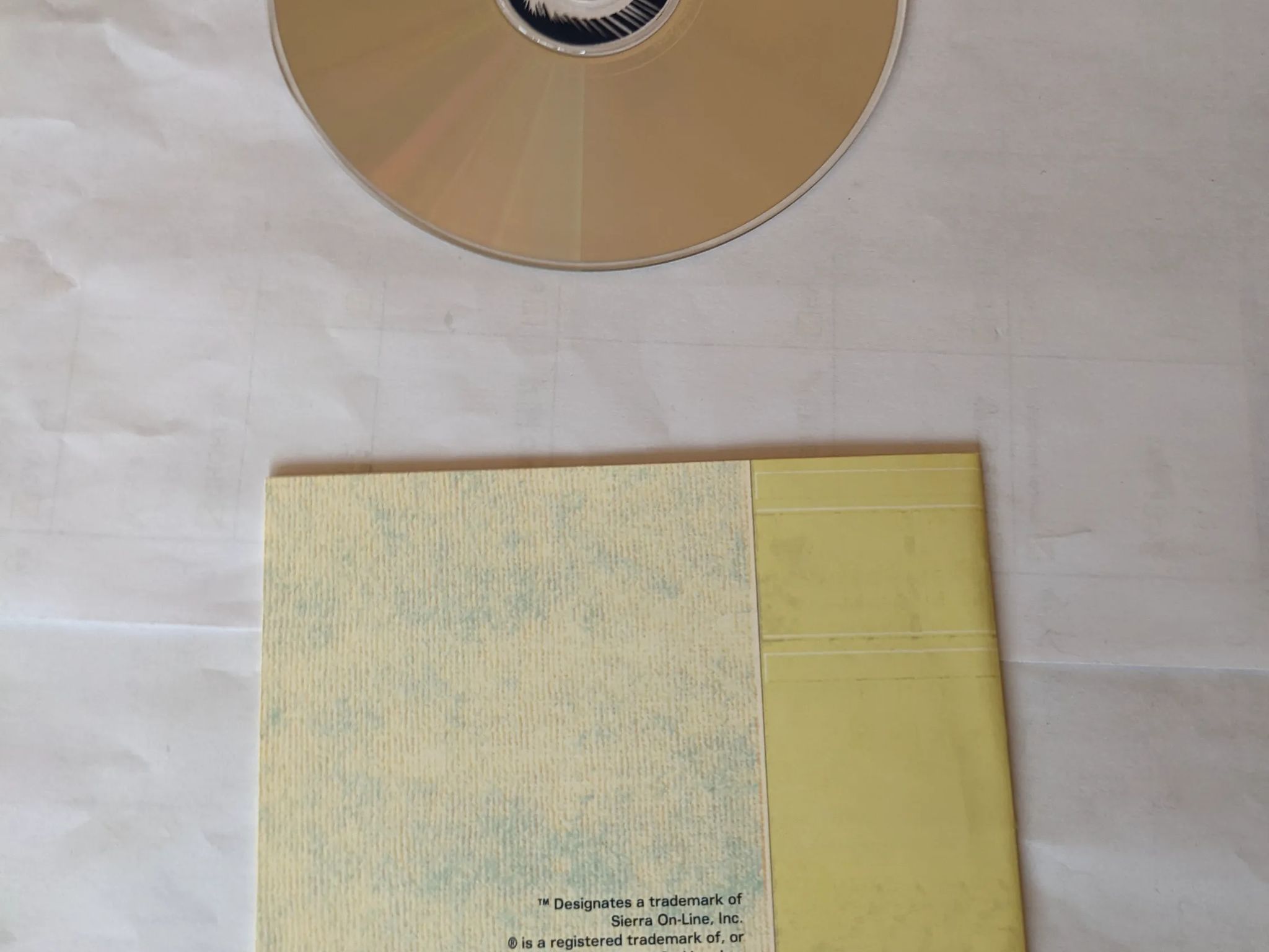 King's Quest VI PC CD-ROM and Manual. Very good condition!