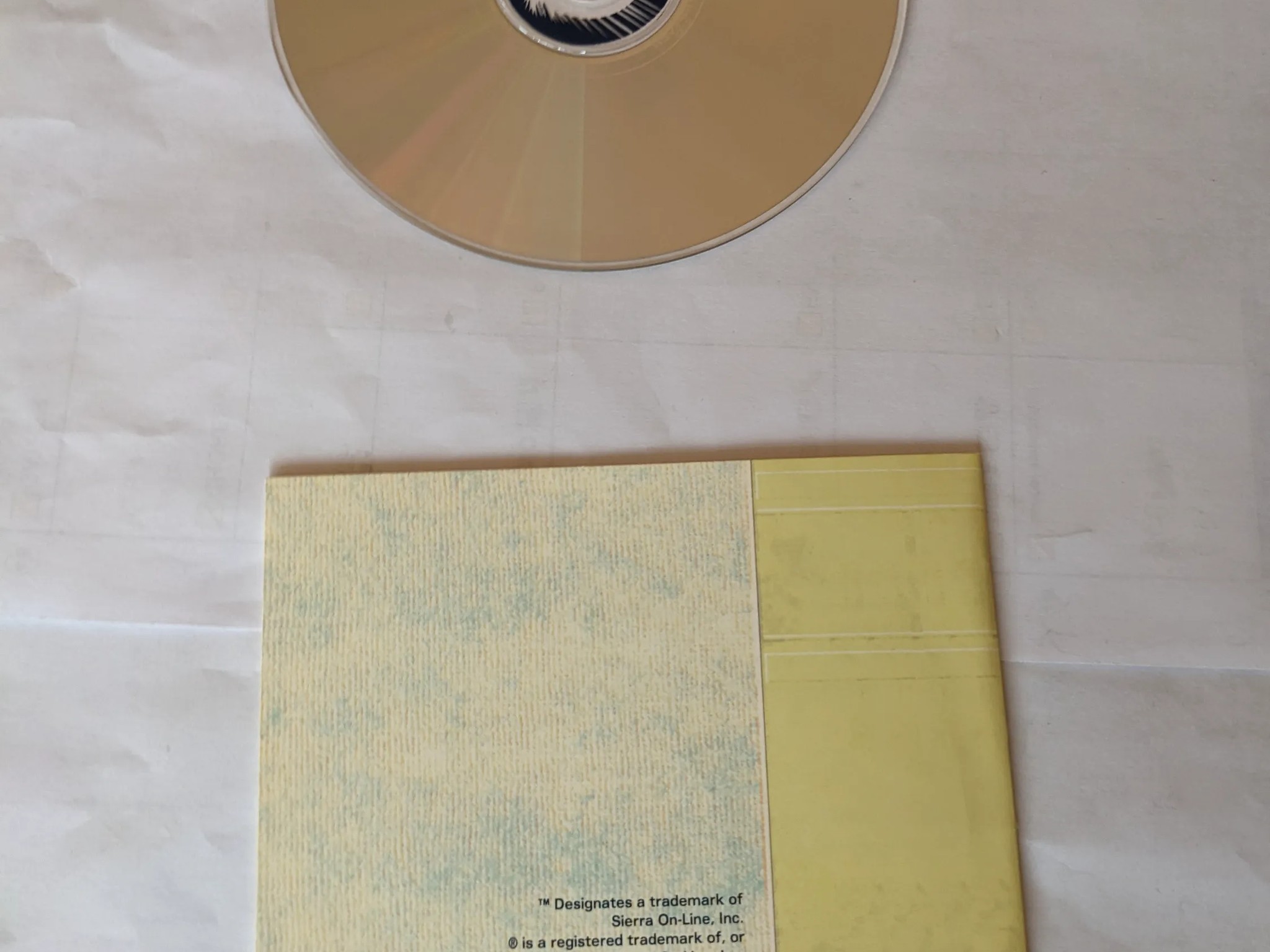 King's Quest VI PC CD-ROM and Manual. Very good condition!