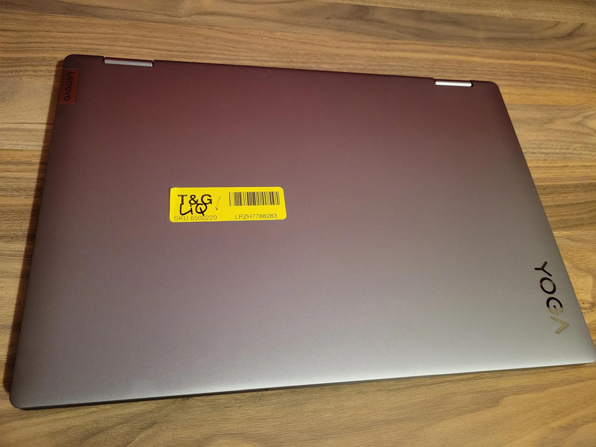 Lenovo Yoga 7i Touch Screen Laptop - 12th Gen Evo i7 - 16" 2k - Model 16IAP7