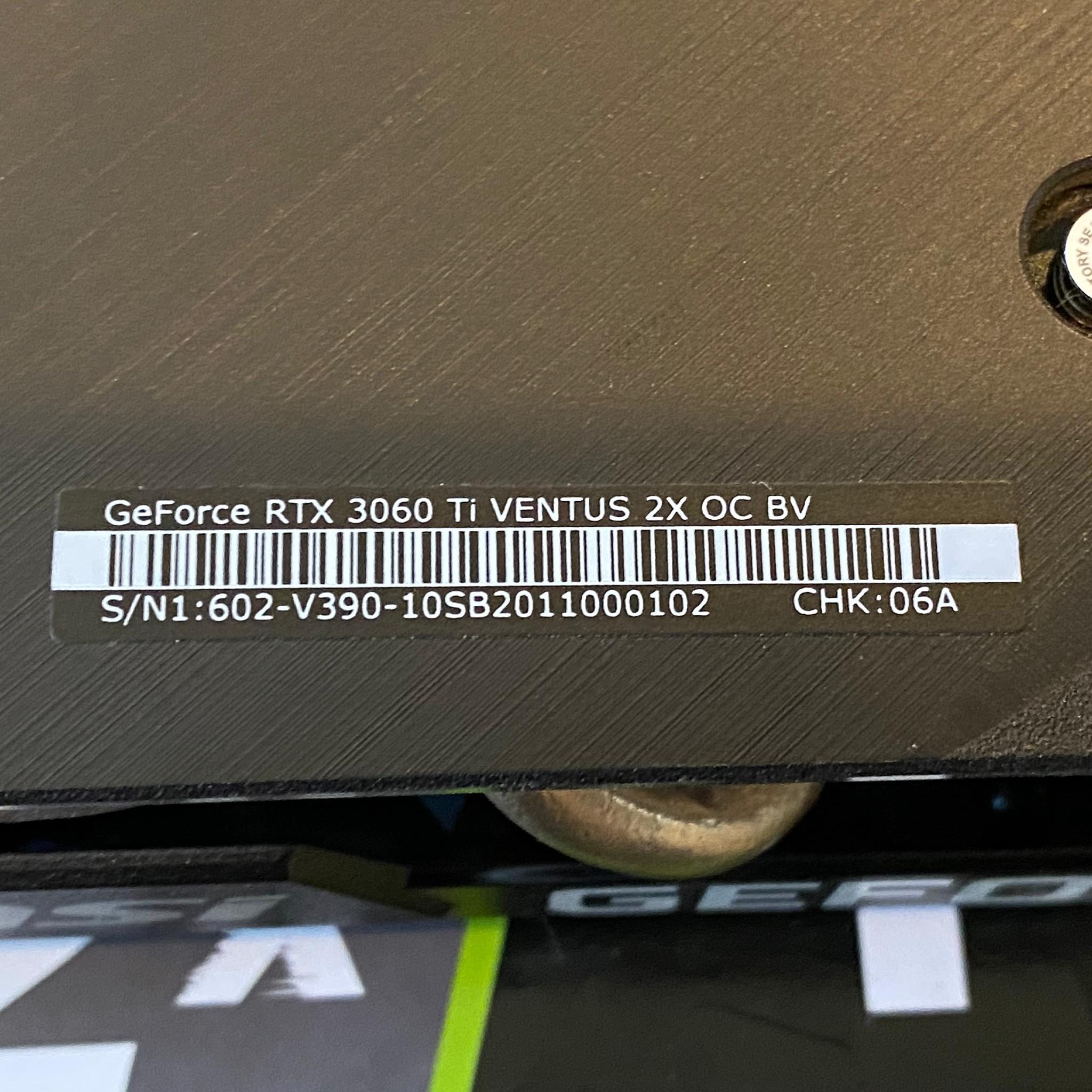 MSI RTX 3060 Ti - VENTUS 2X