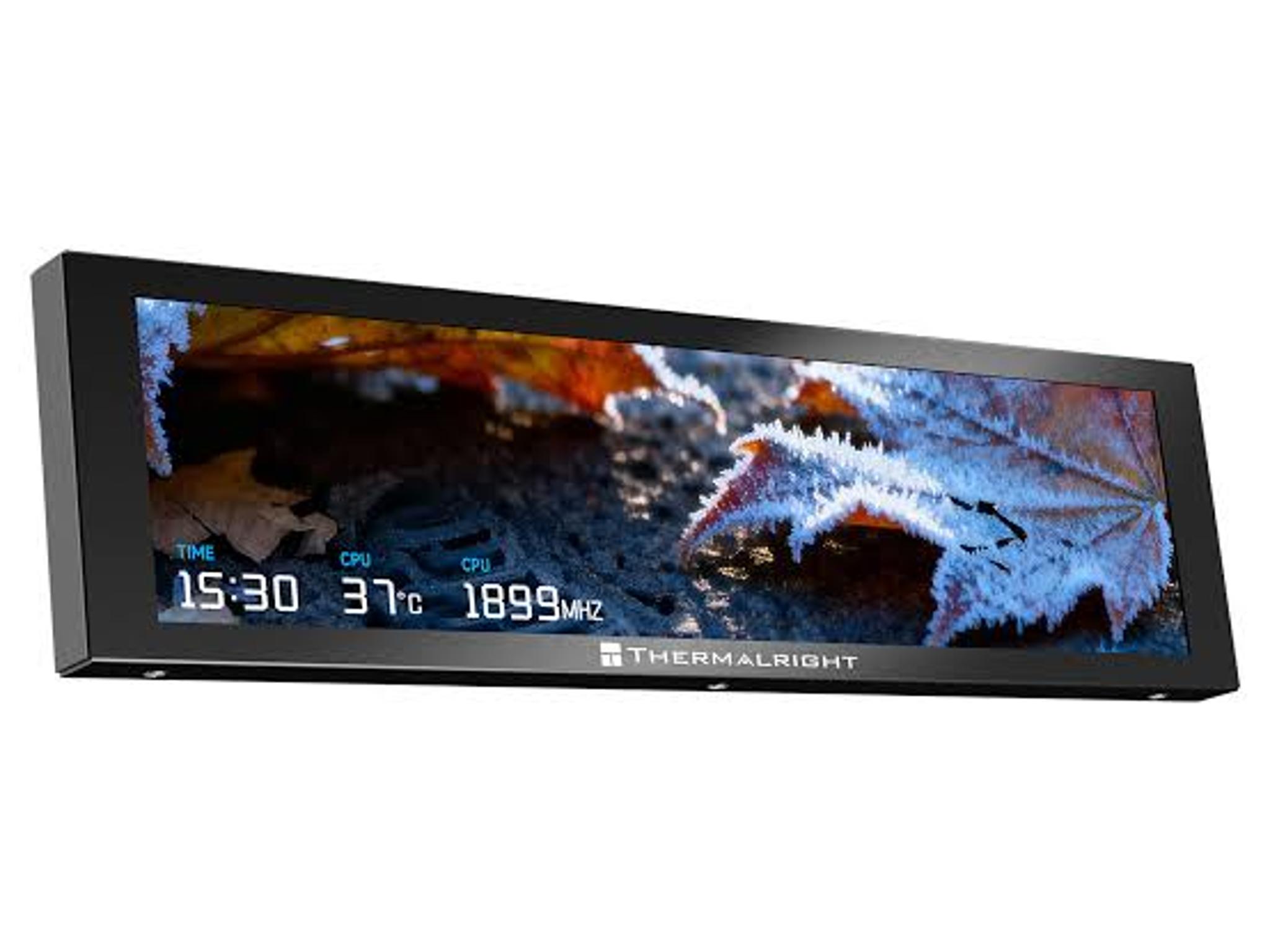 Thermalright Trofeo Vision 9.16" IPS LCD display 1920x480 USB-C Magnetic Mount