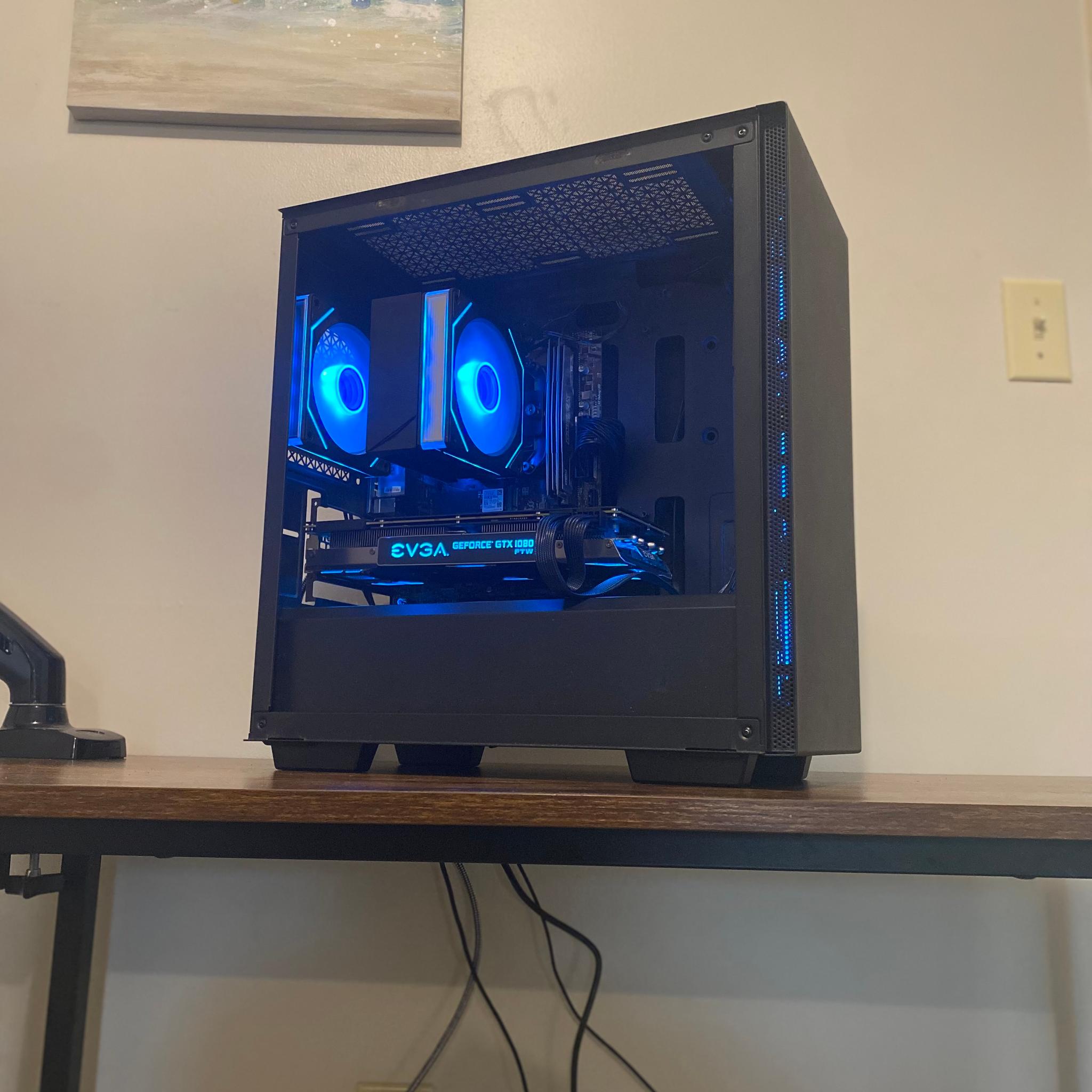 Gaming PC | GTX 1080 FTW 2 Edition | Ryzen 5 2600 | 16 Gb ram 2666 | 512 Gb ssd | windows 11 + wifi