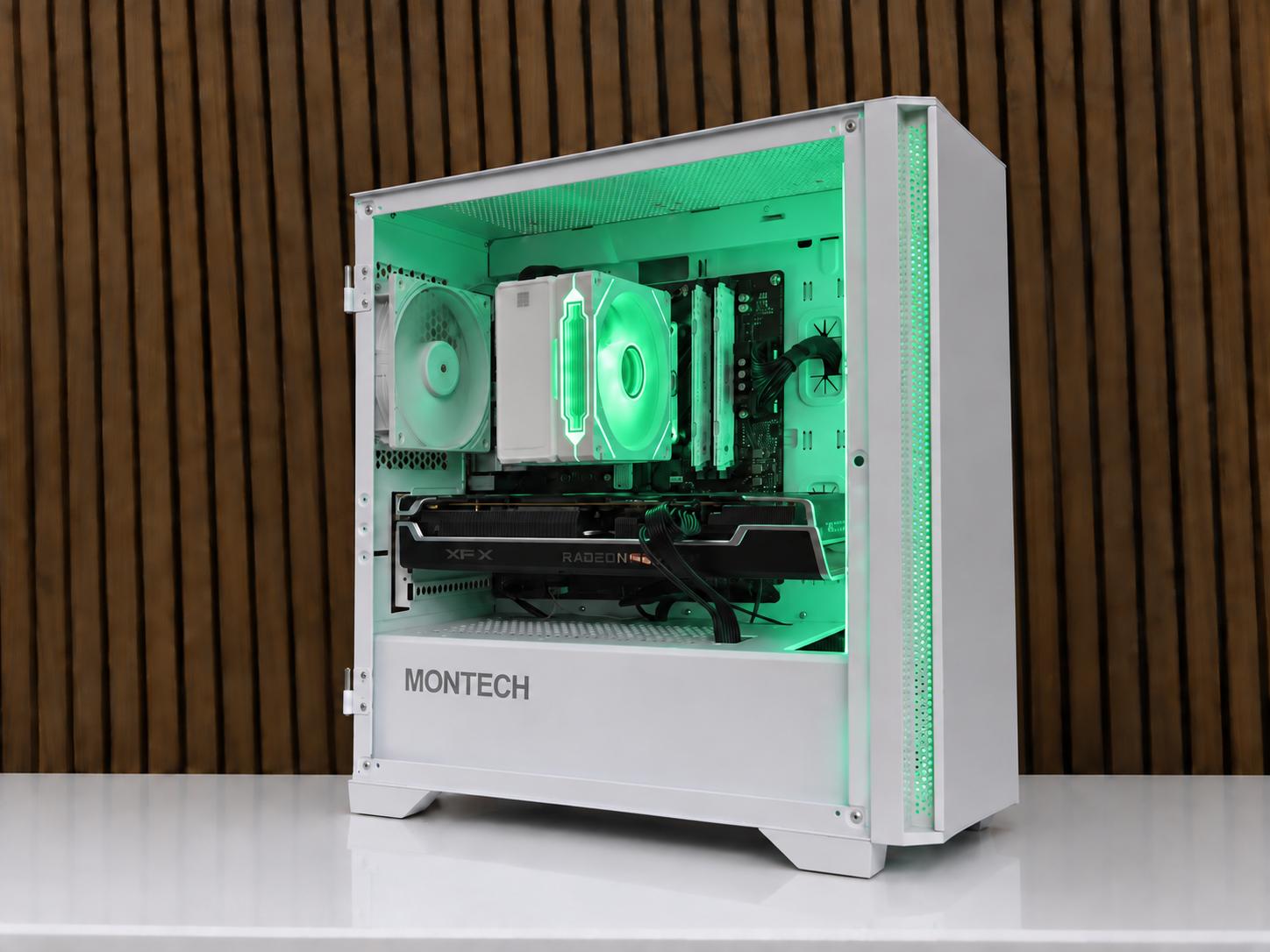 TEAM RED v2 | RX 6700XT 12GB | Ryzen 5 5600x | 32GB RAM | NVME | Windows 11| WHITEOUT