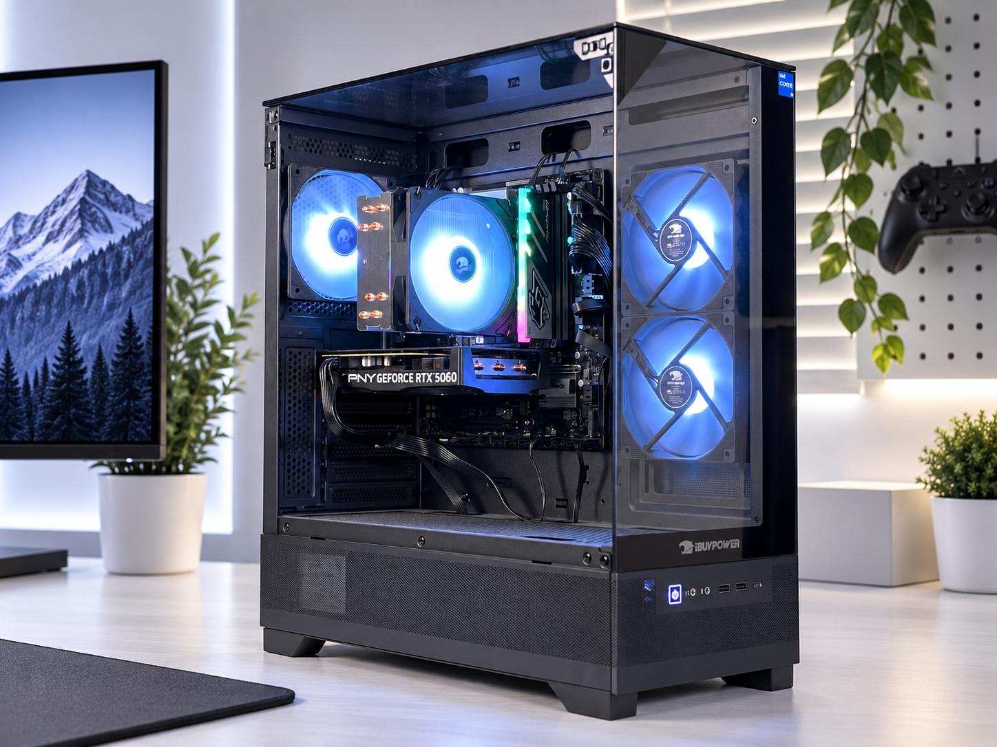 ❄️ FROST V2 Gaming PC | RTX 5060 | i5-14400F | 16GB DDR5 | 1TB NVME | WiFi & BT | FREE SHIP