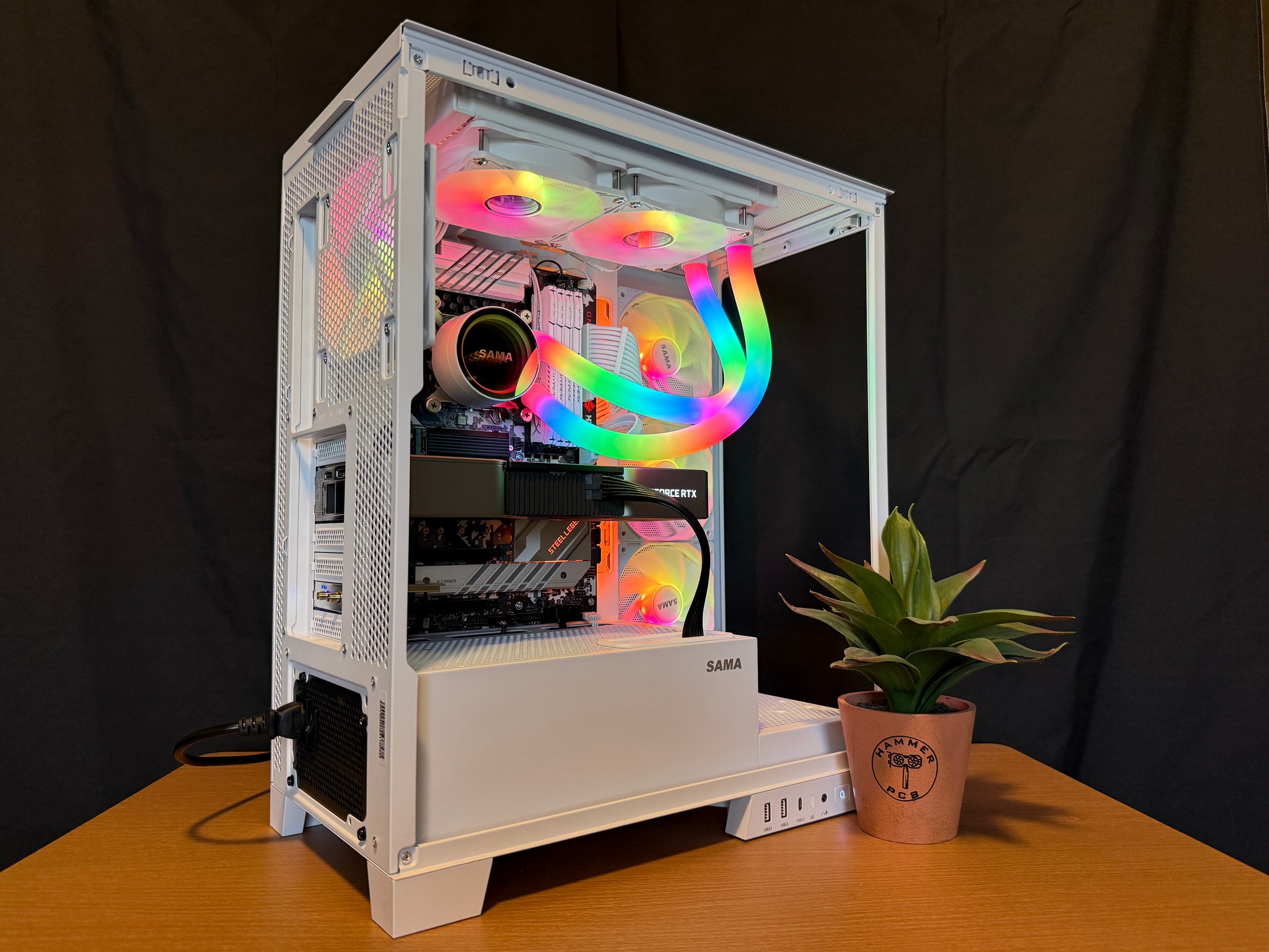 ☁️RTX 3080, i5-12600K, 32gb RAM, 3TB Storage☁️Windows 11, WiFi☁️ 1440P Gaming PC!☁️